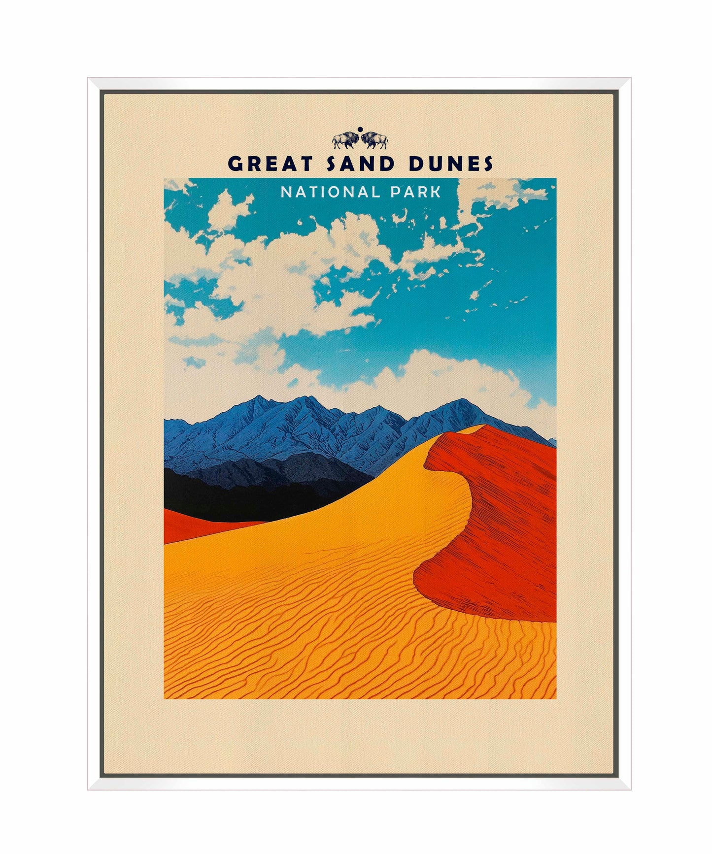 Great Sand Dunes - Gallery Wrapped Canvas