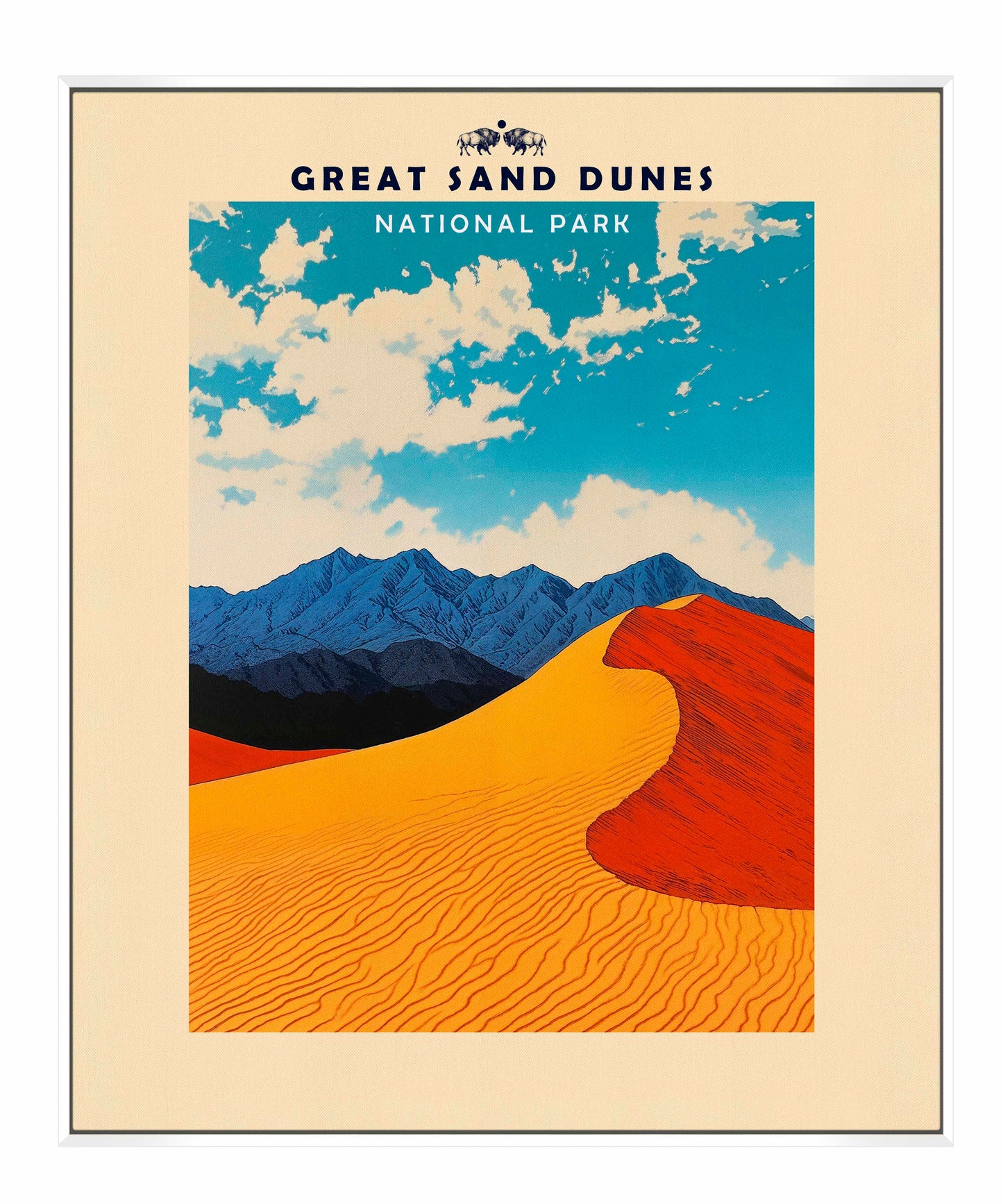 Great Sand Dunes - Gallery Wrapped Canvas