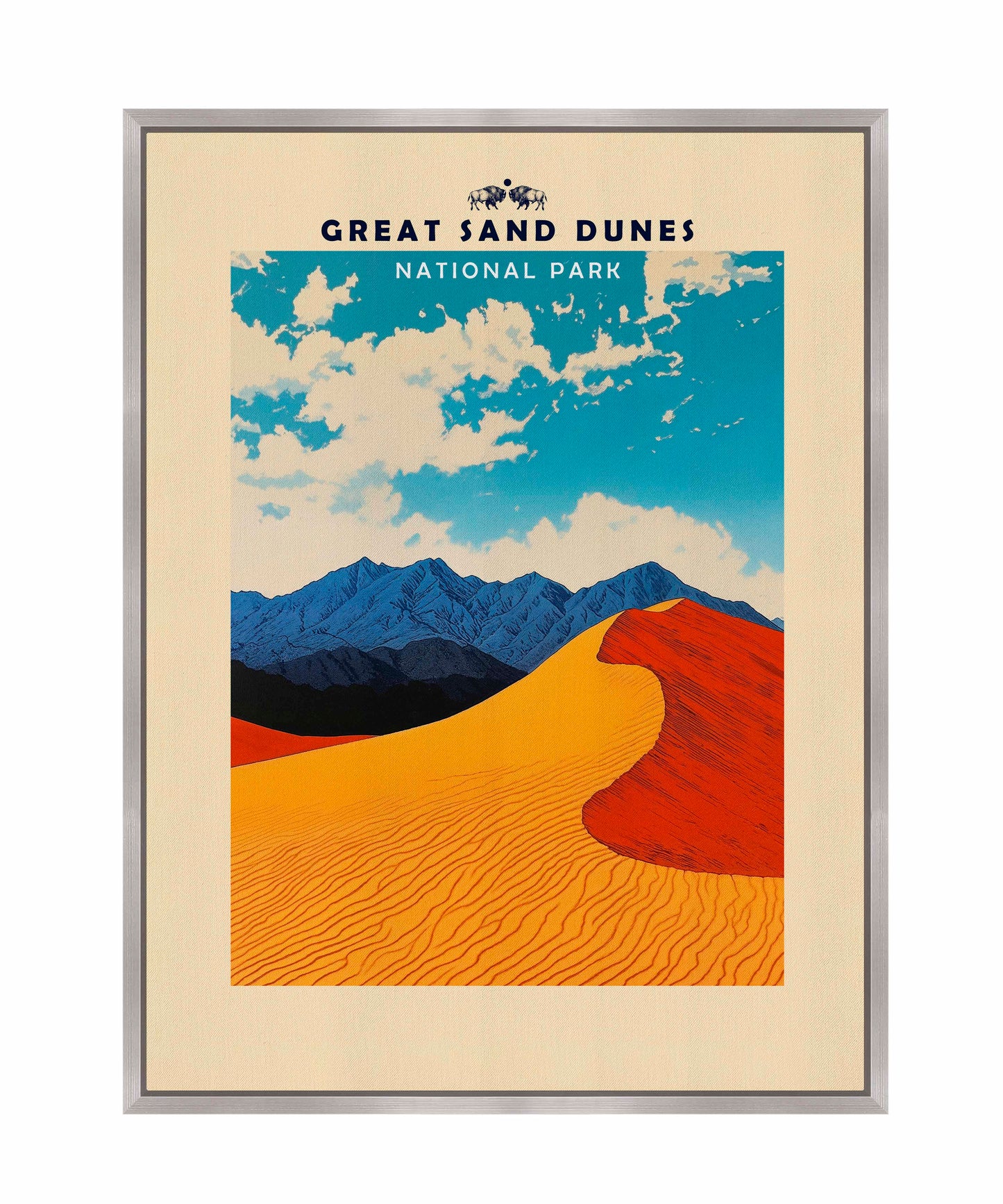 Great Sand Dunes - Gallery Wrapped Canvas