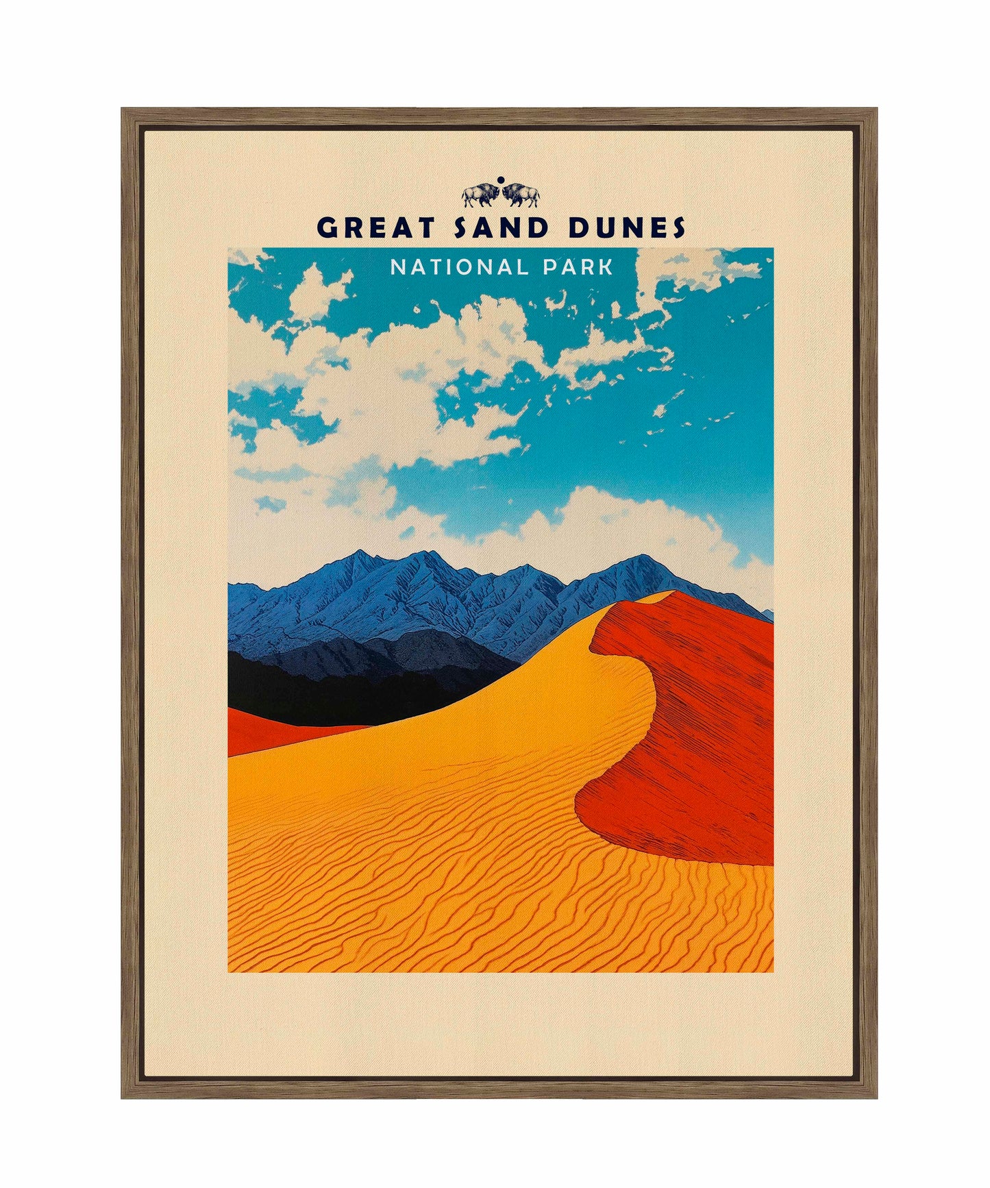 Great Sand Dunes - Gallery Wrapped Canvas