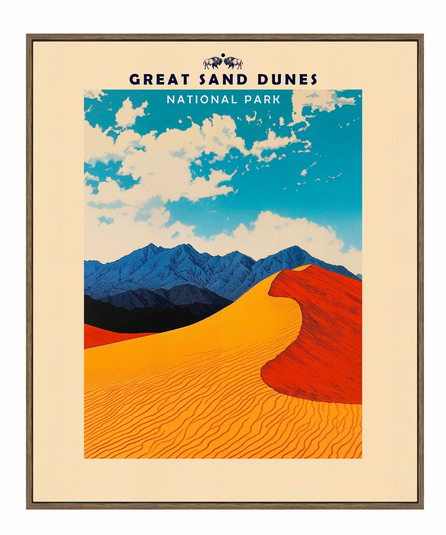 Great Sand Dunes - Gallery Wrapped Canvas
