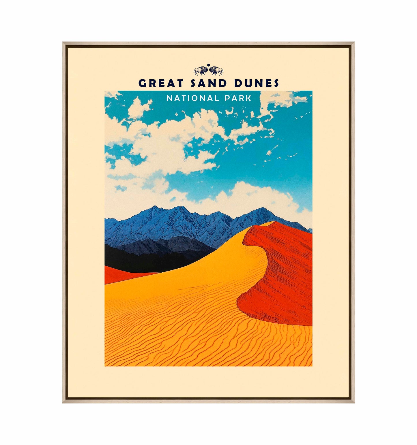 Great Sand Dunes - Gallery Wrapped Canvas