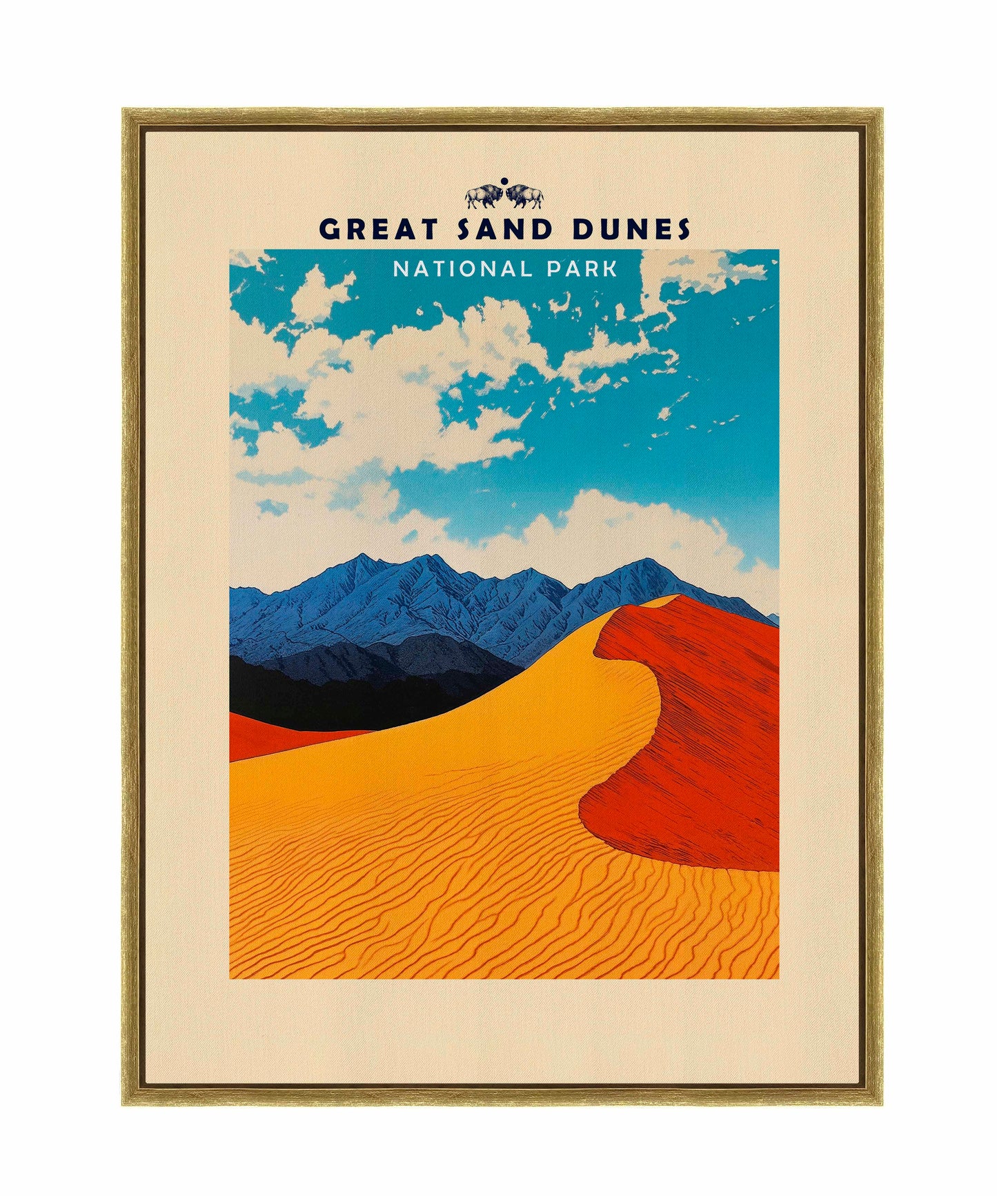 Great Sand Dunes - Gallery Wrapped Canvas