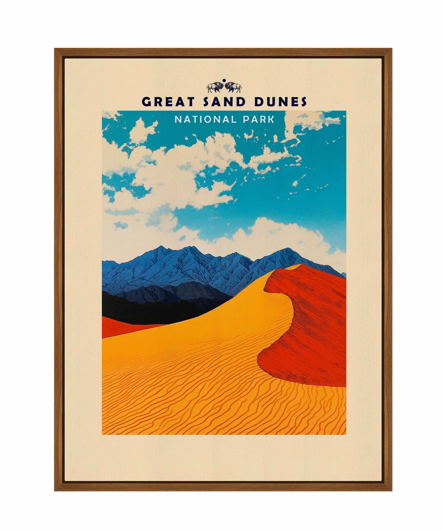 Great Sand Dunes - Gallery Wrapped Canvas