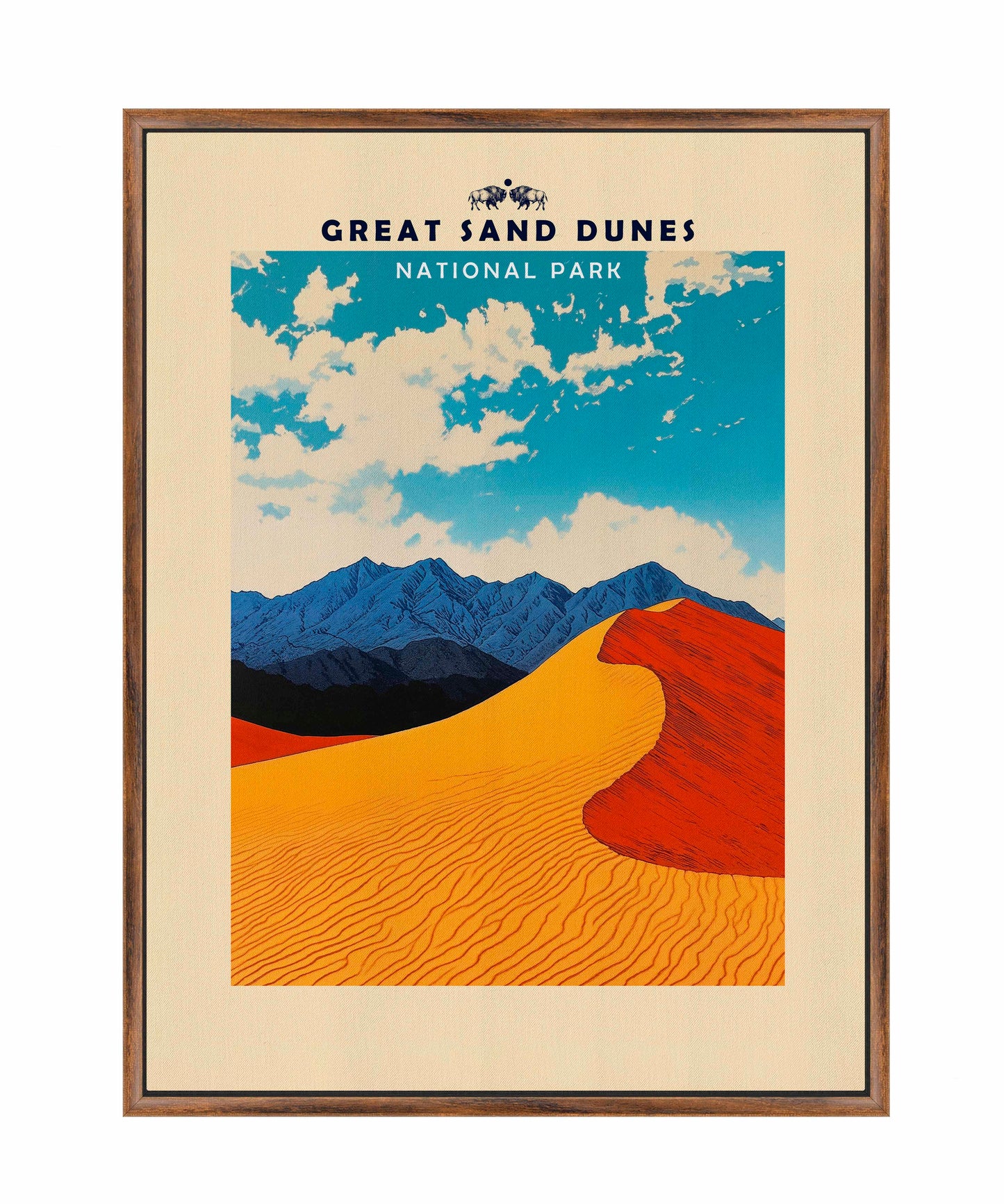 Great Sand Dunes - Gallery Wrapped Canvas