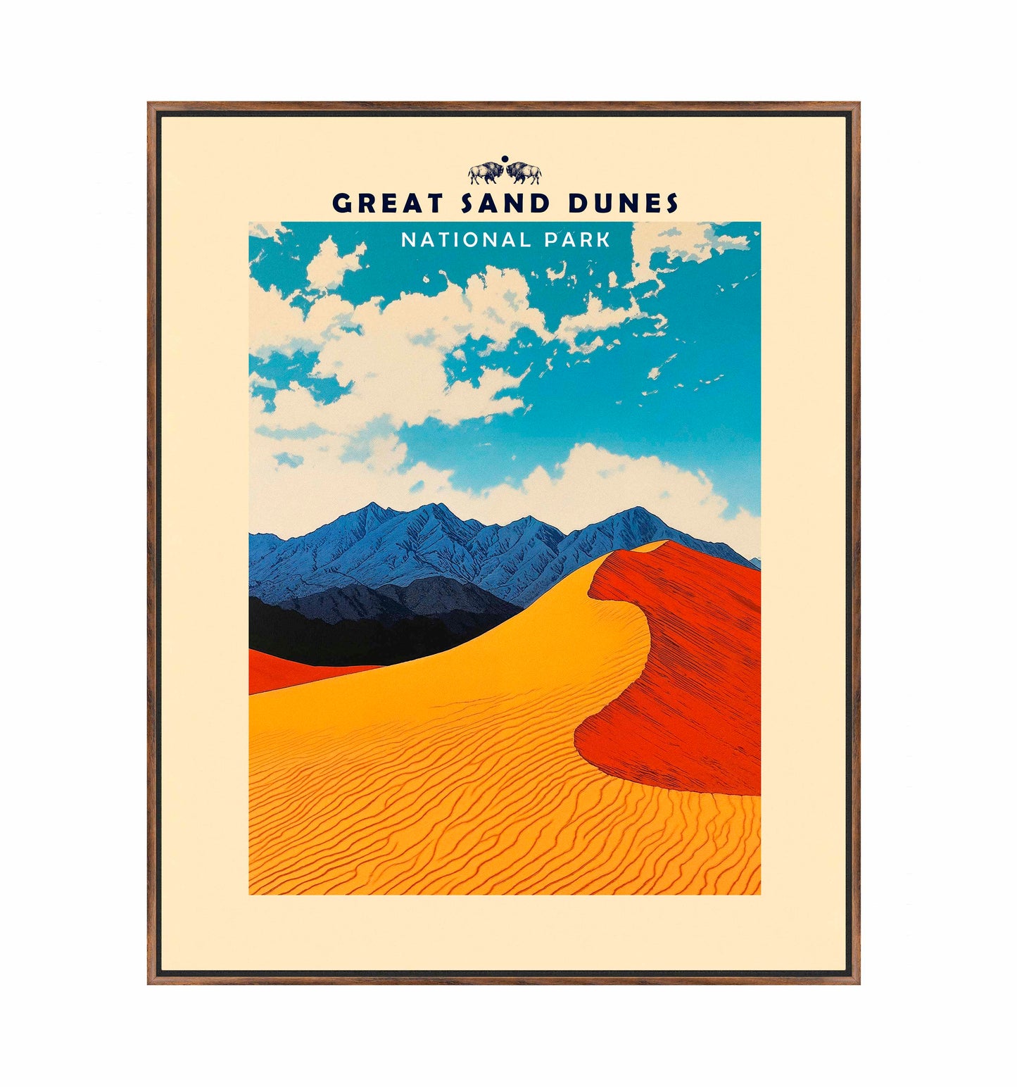 Great Sand Dunes - Gallery Wrapped Canvas