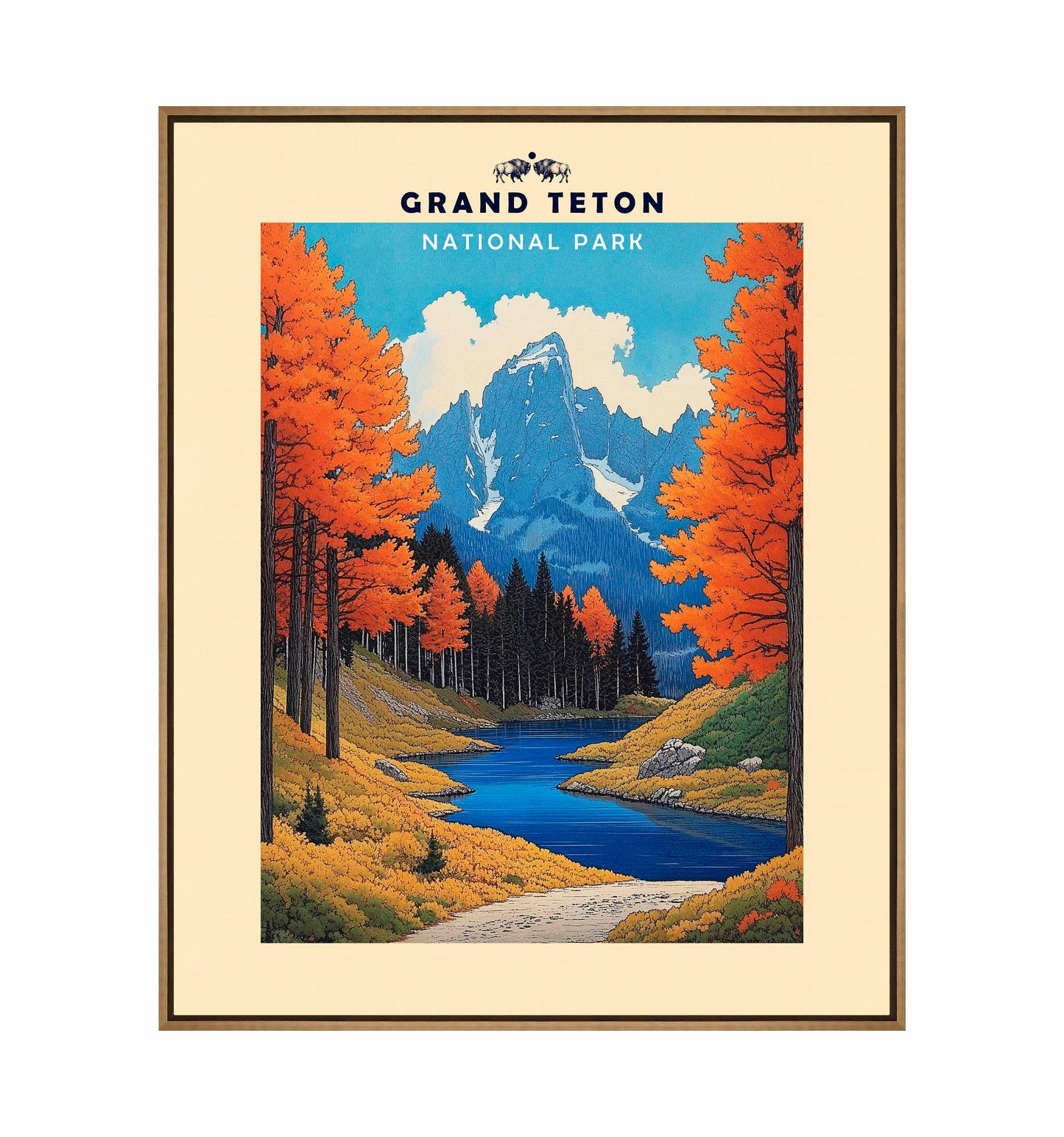 Grand Teton - Gallery Wrapped Canvas