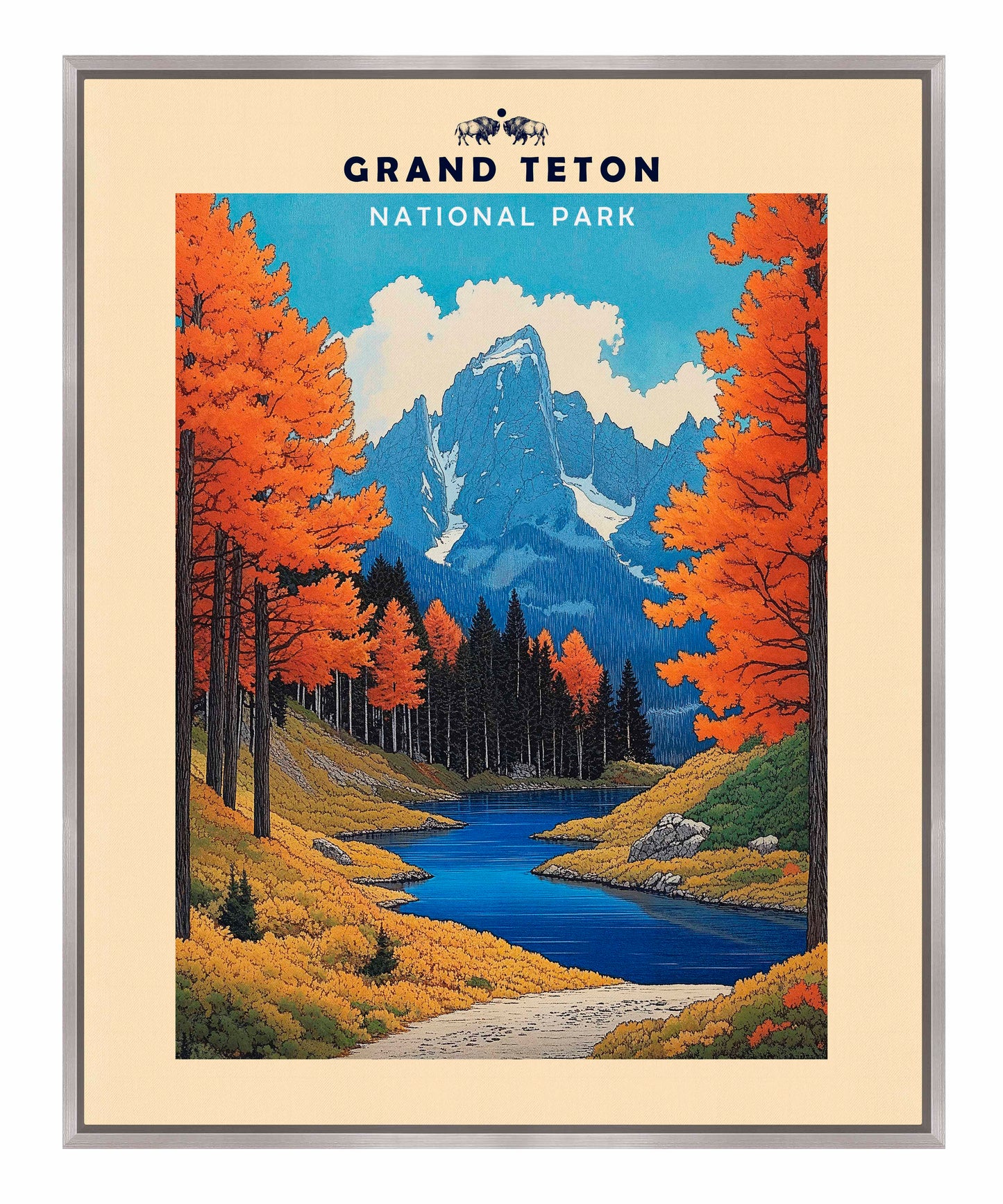 Grand Teton - Gallery Wrapped Canvas