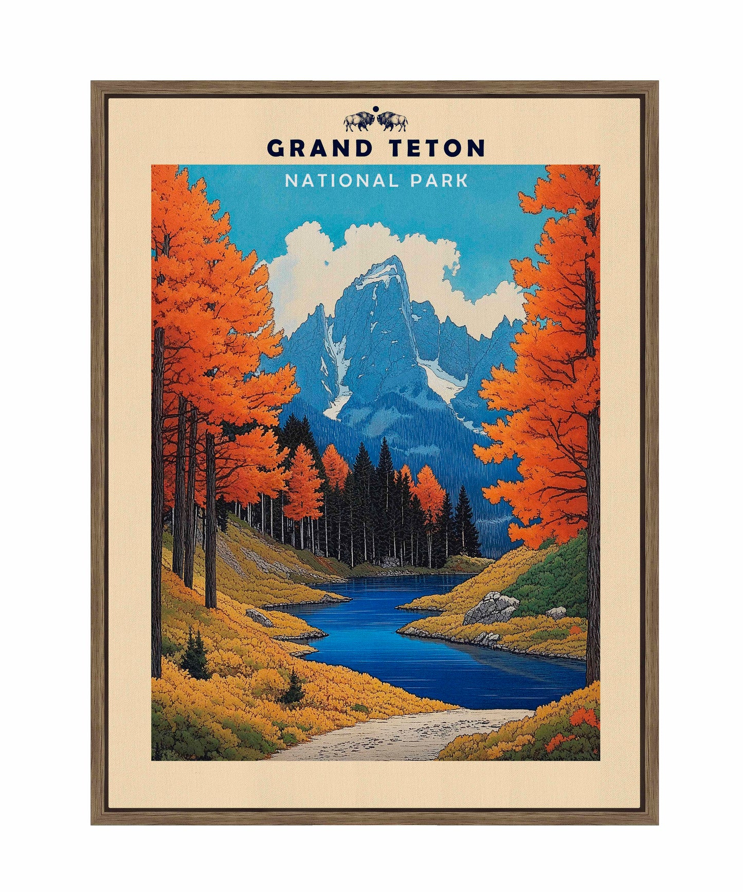 Grand Teton - Gallery Wrapped Canvas