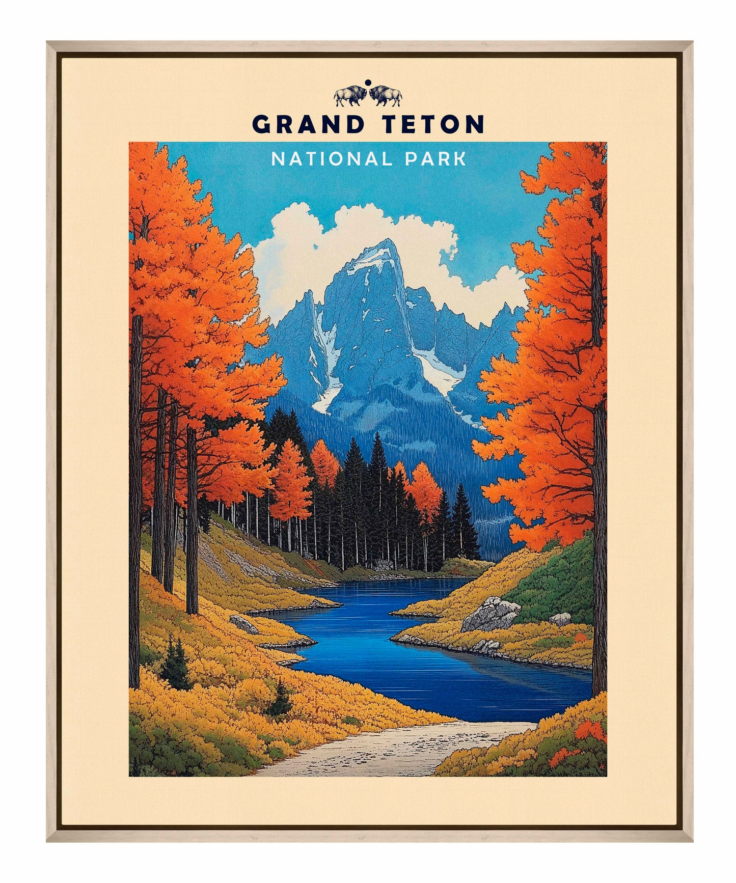 Grand Teton - Gallery Wrapped Canvas