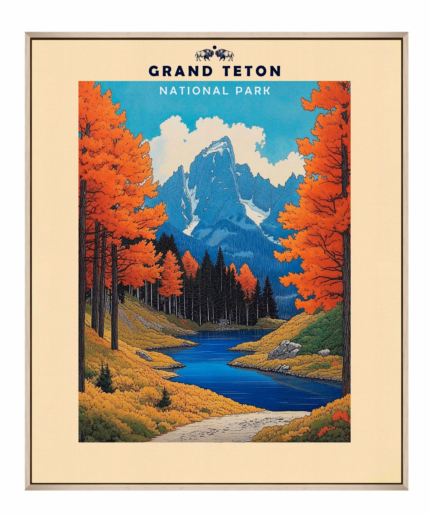 Grand Teton - Gallery Wrapped Canvas