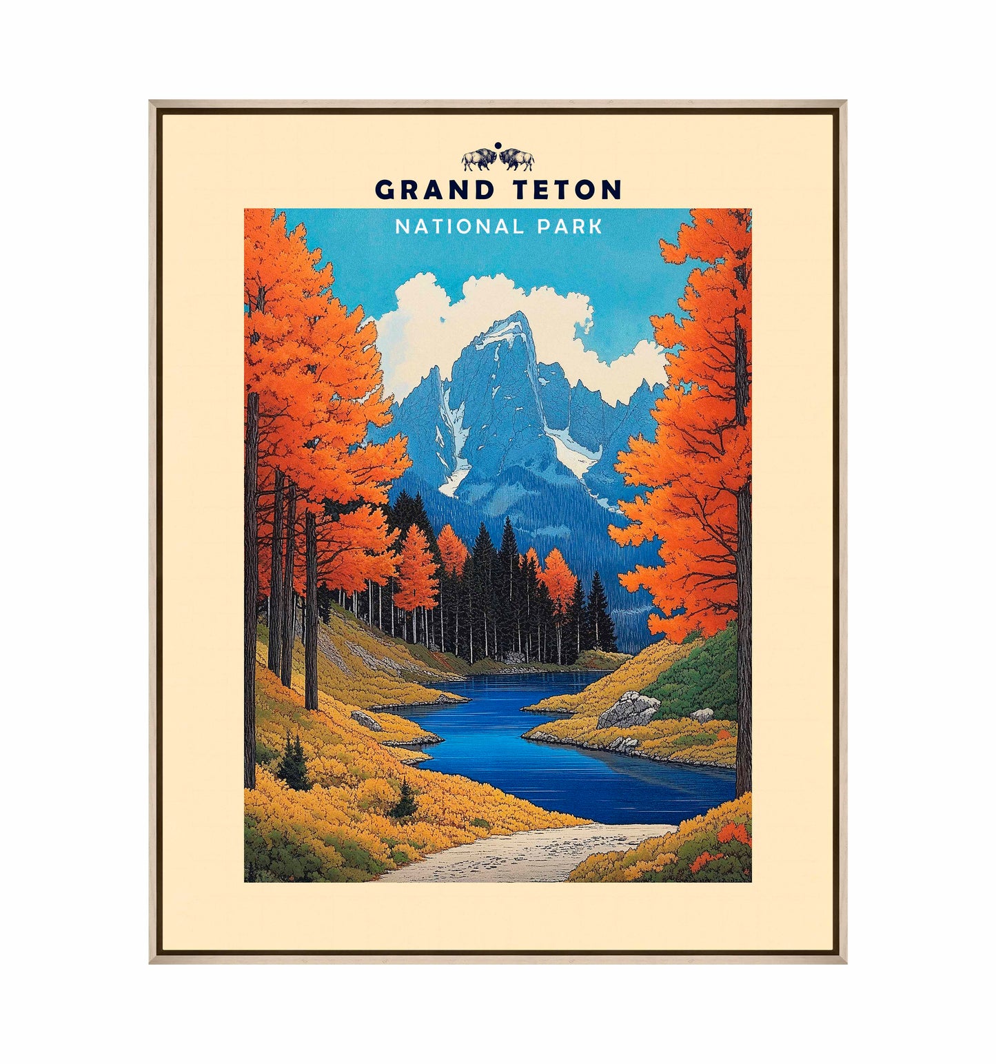 Grand Teton - Gallery Wrapped Canvas