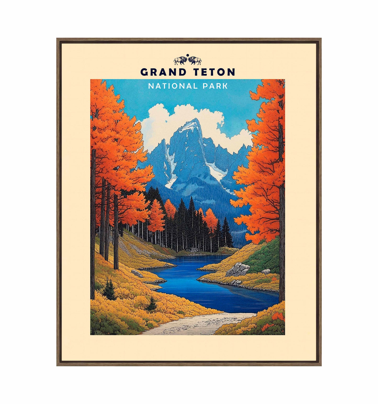 Grand Teton - Gallery Wrapped Canvas