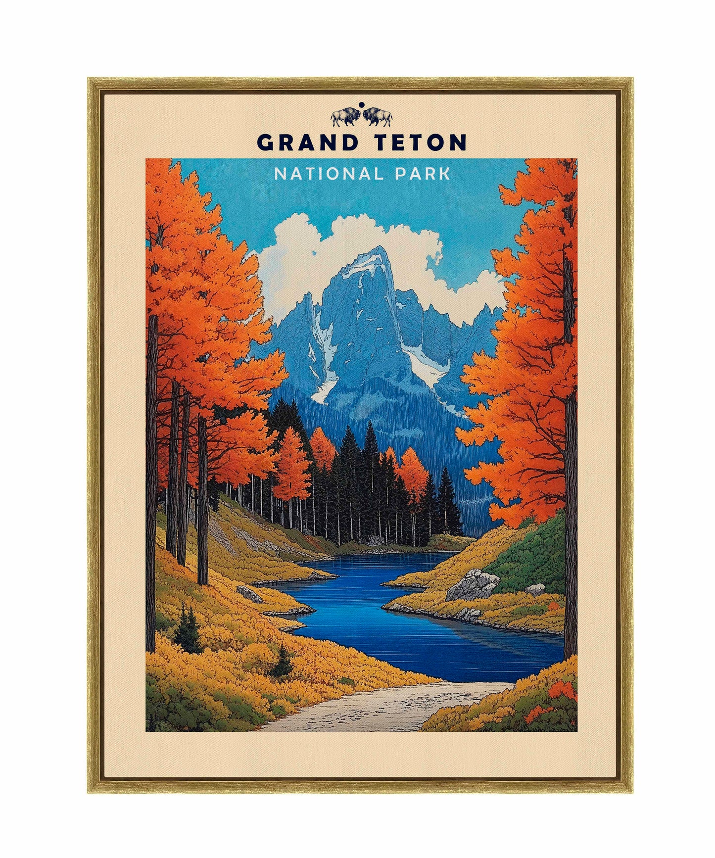Grand Teton - Gallery Wrapped Canvas
