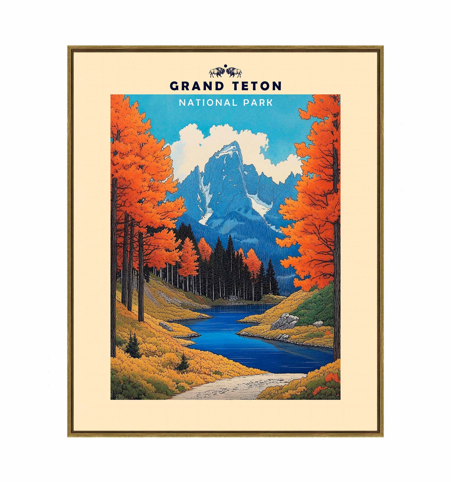 Grand Teton - Gallery Wrapped Canvas