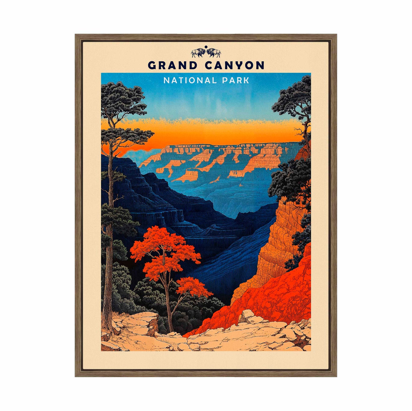 Grand Canyon - Gallery Wrapped Canvas