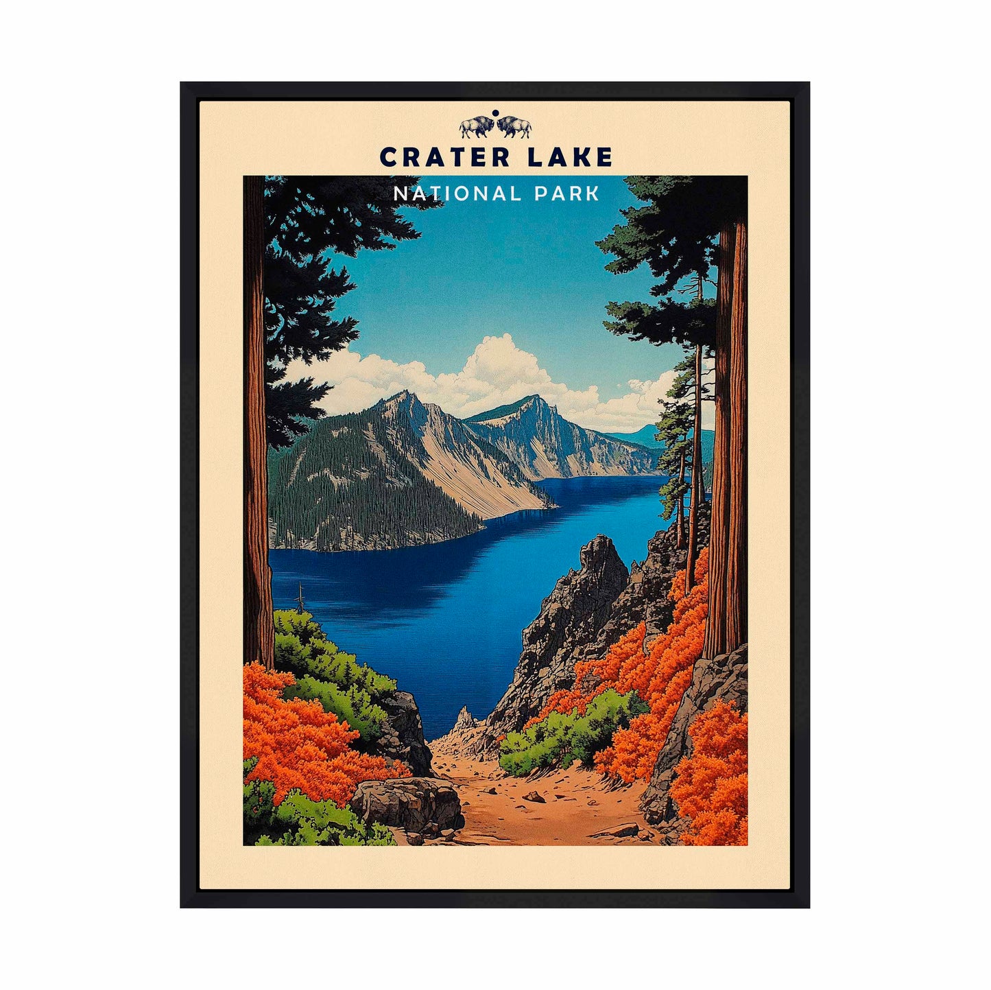 Crater Lake - Gallery Wrapped Canvas