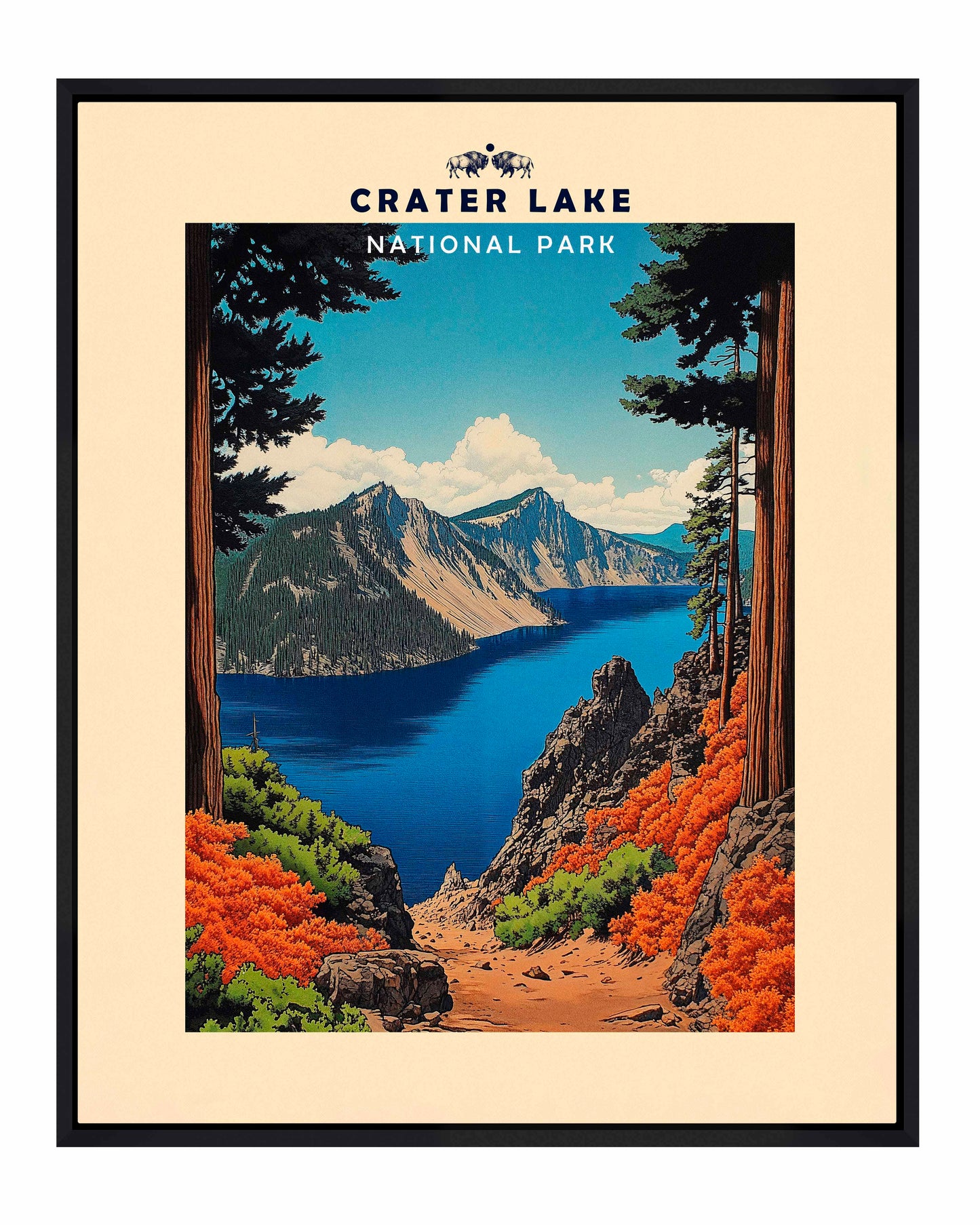 Crater Lake - Gallery Wrapped Canvas