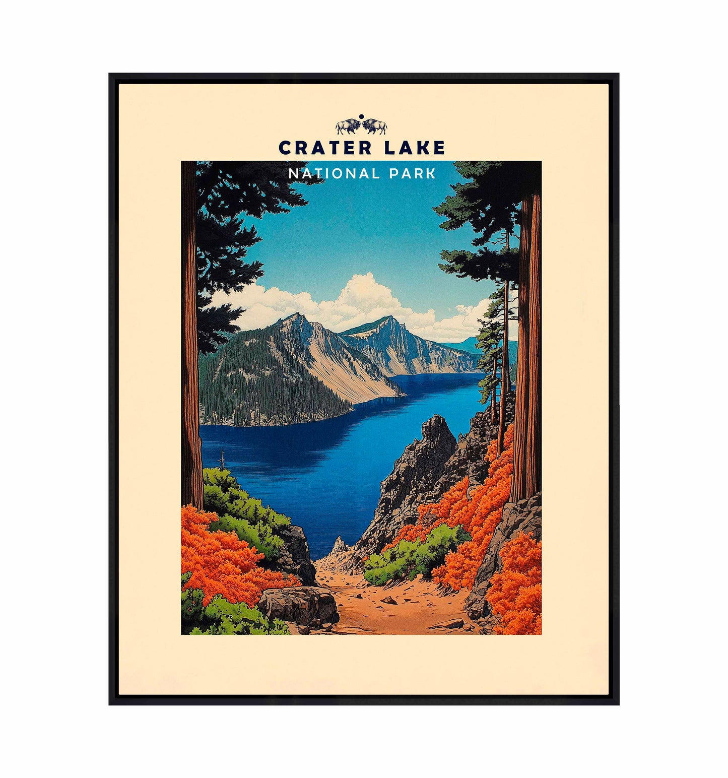 Crater Lake - Gallery Wrapped Canvas