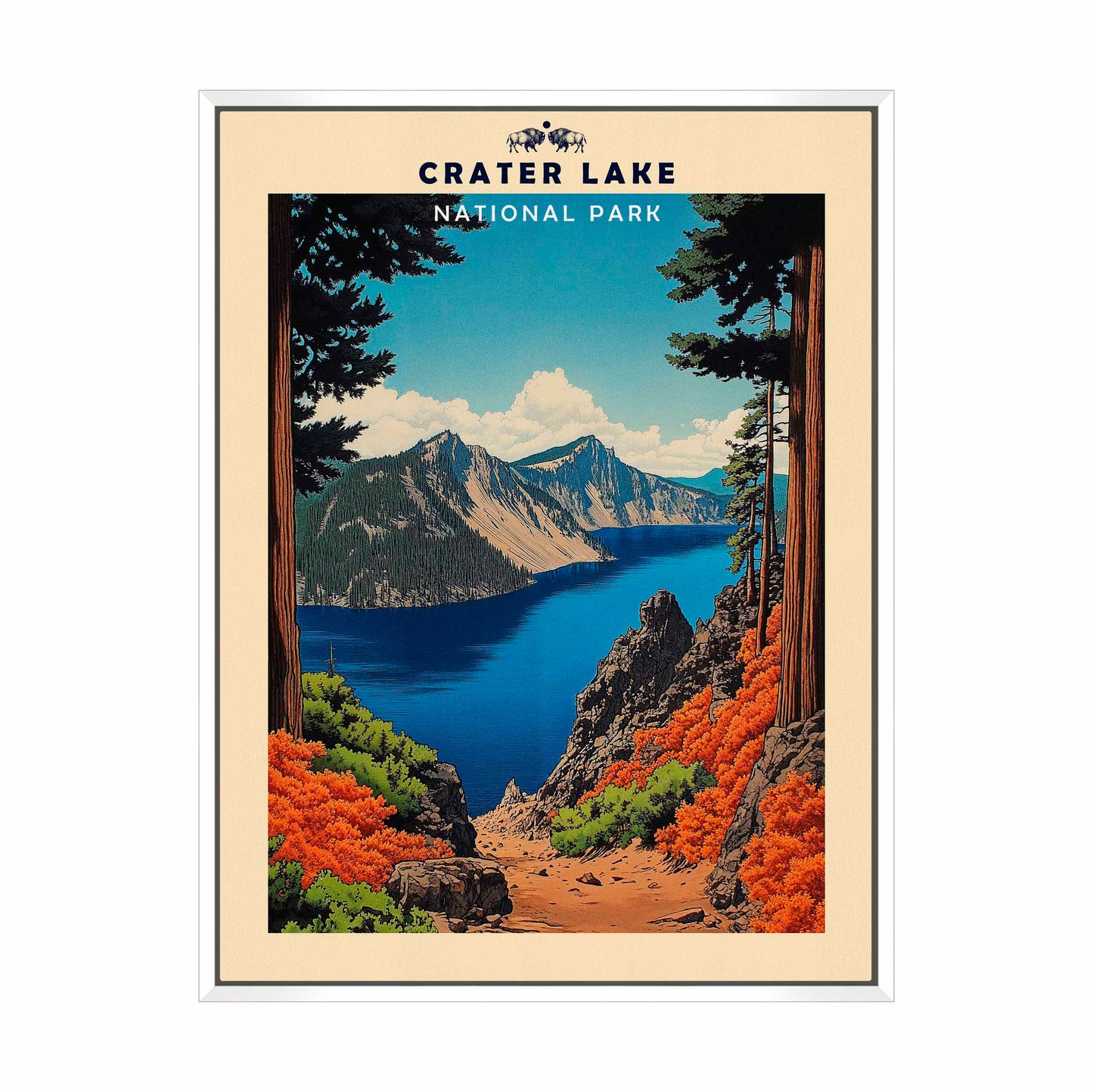 Crater Lake - Gallery Wrapped Canvas