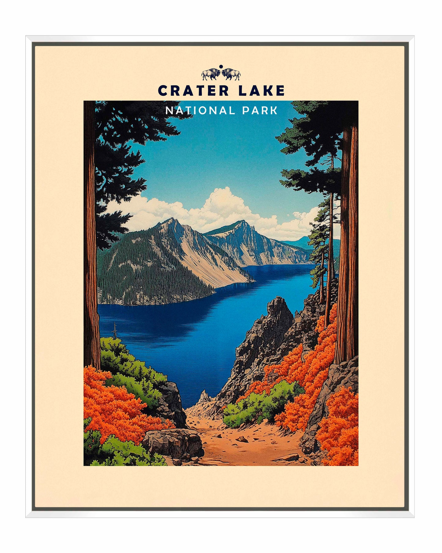 Crater Lake - Gallery Wrapped Canvas