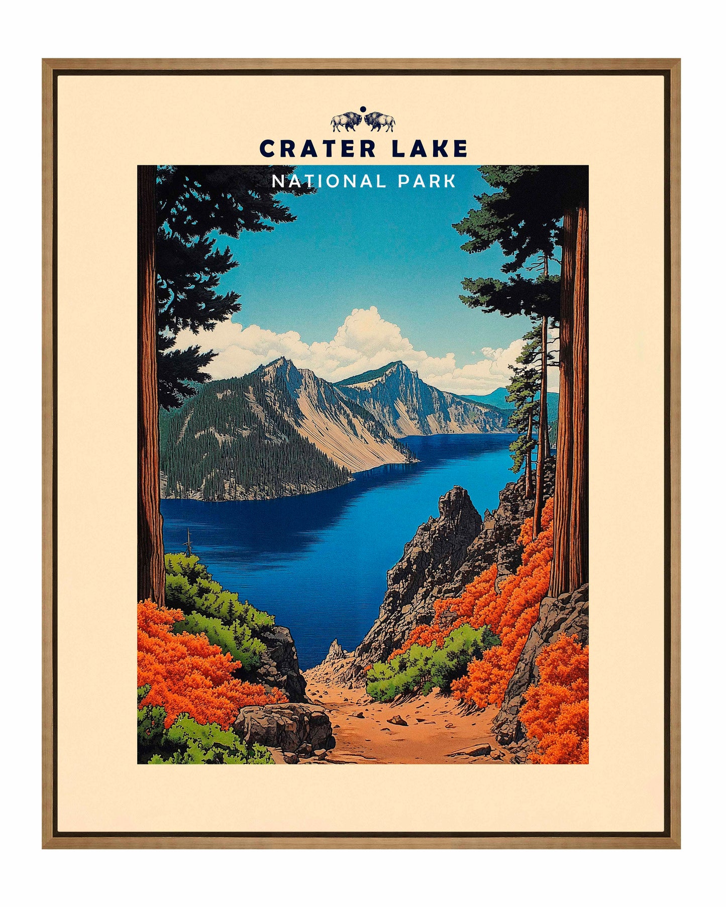 Crater Lake - Gallery Wrapped Canvas