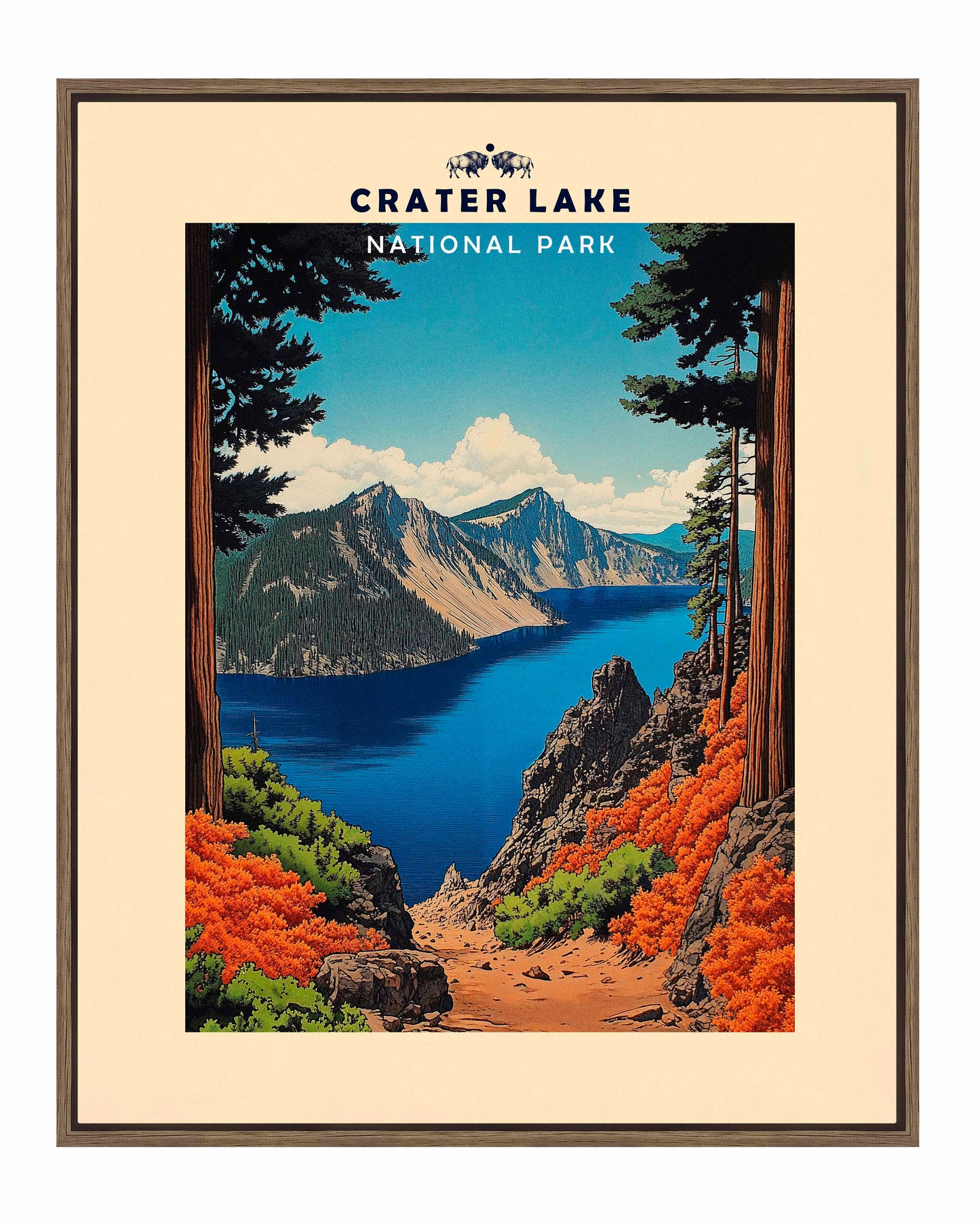 Crater Lake - Gallery Wrapped Canvas