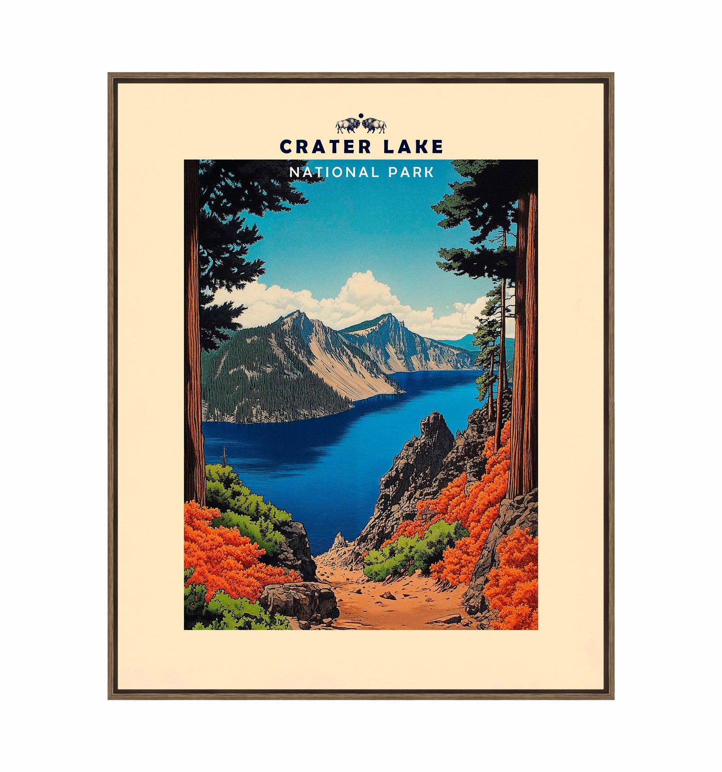 Crater Lake - Gallery Wrapped Canvas