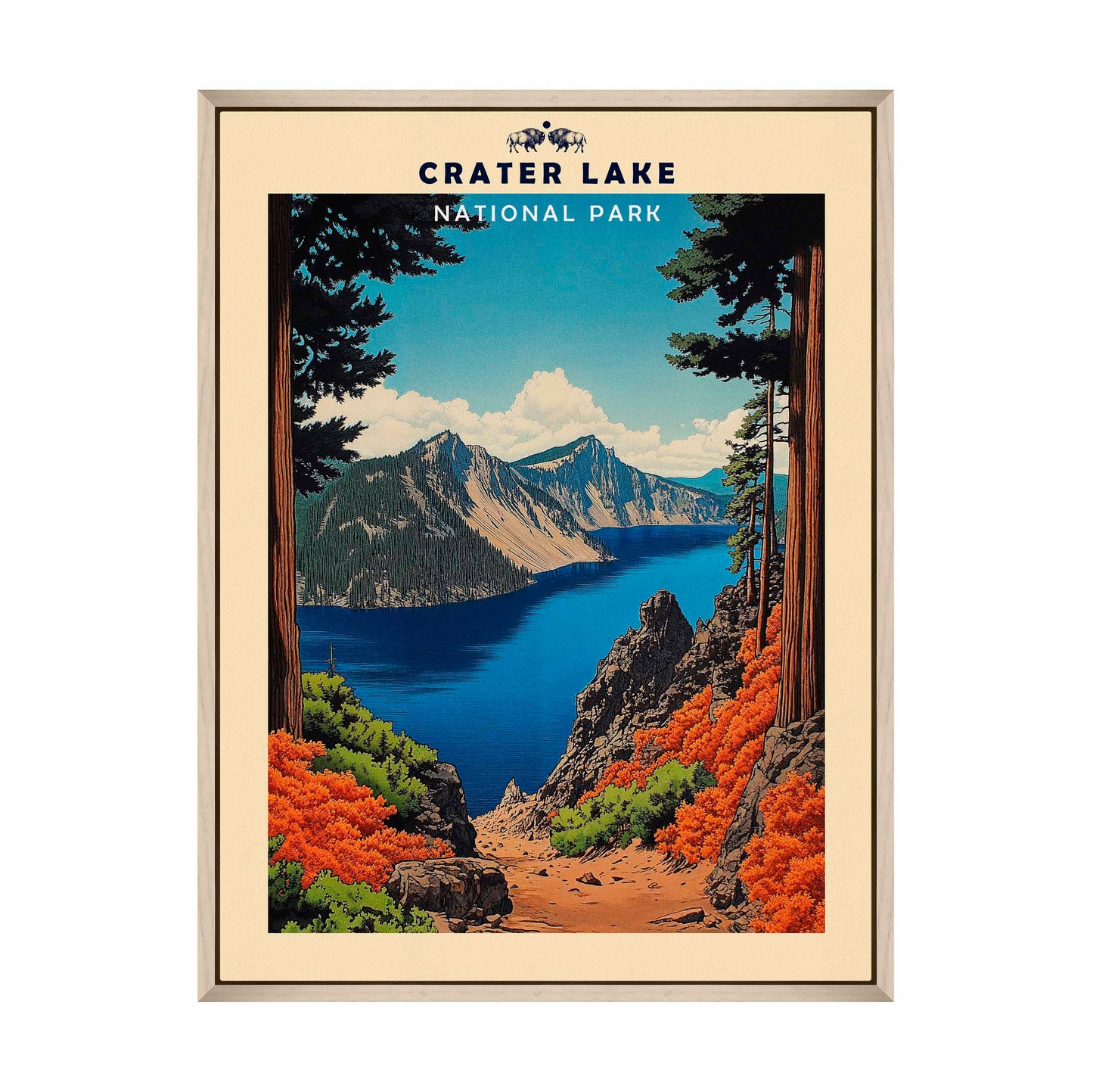 Crater Lake - Gallery Wrapped Canvas