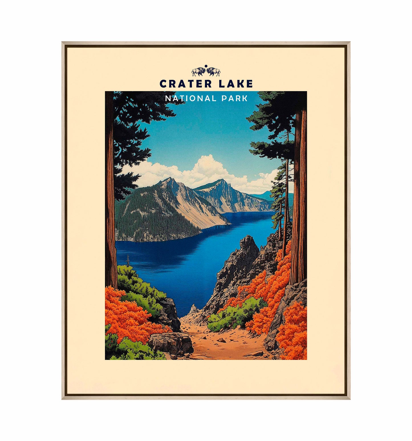 Crater Lake - Gallery Wrapped Canvas