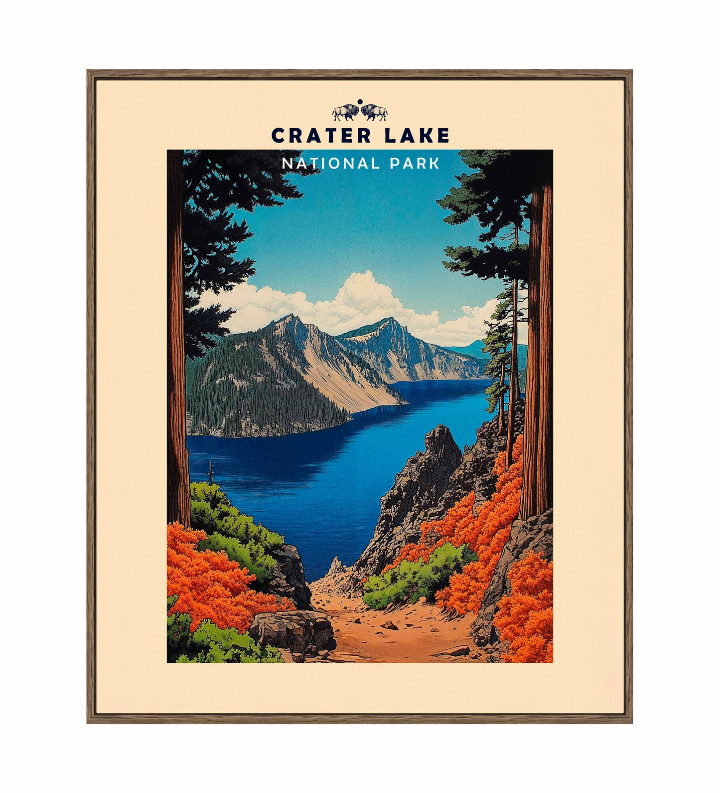 Crater Lake - Gallery Wrapped Canvas