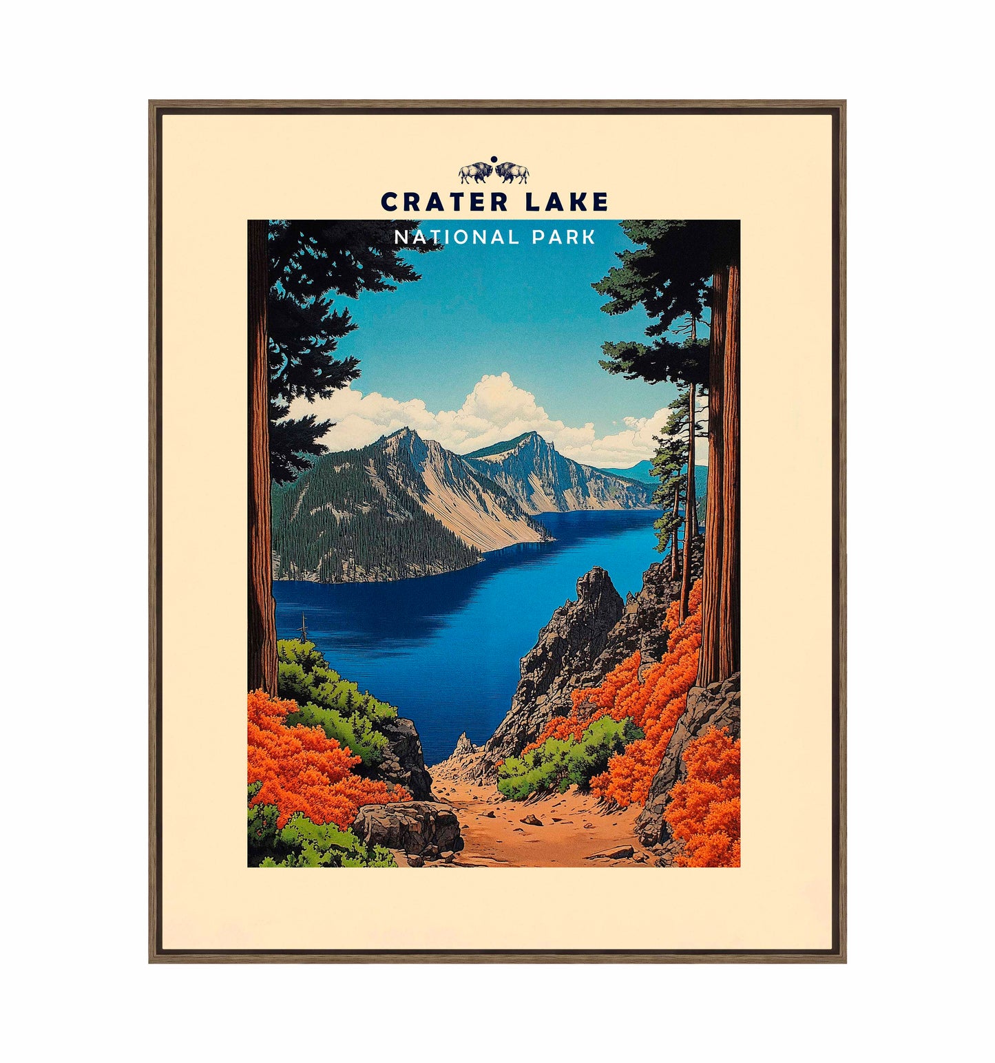 Crater Lake - Gallery Wrapped Canvas