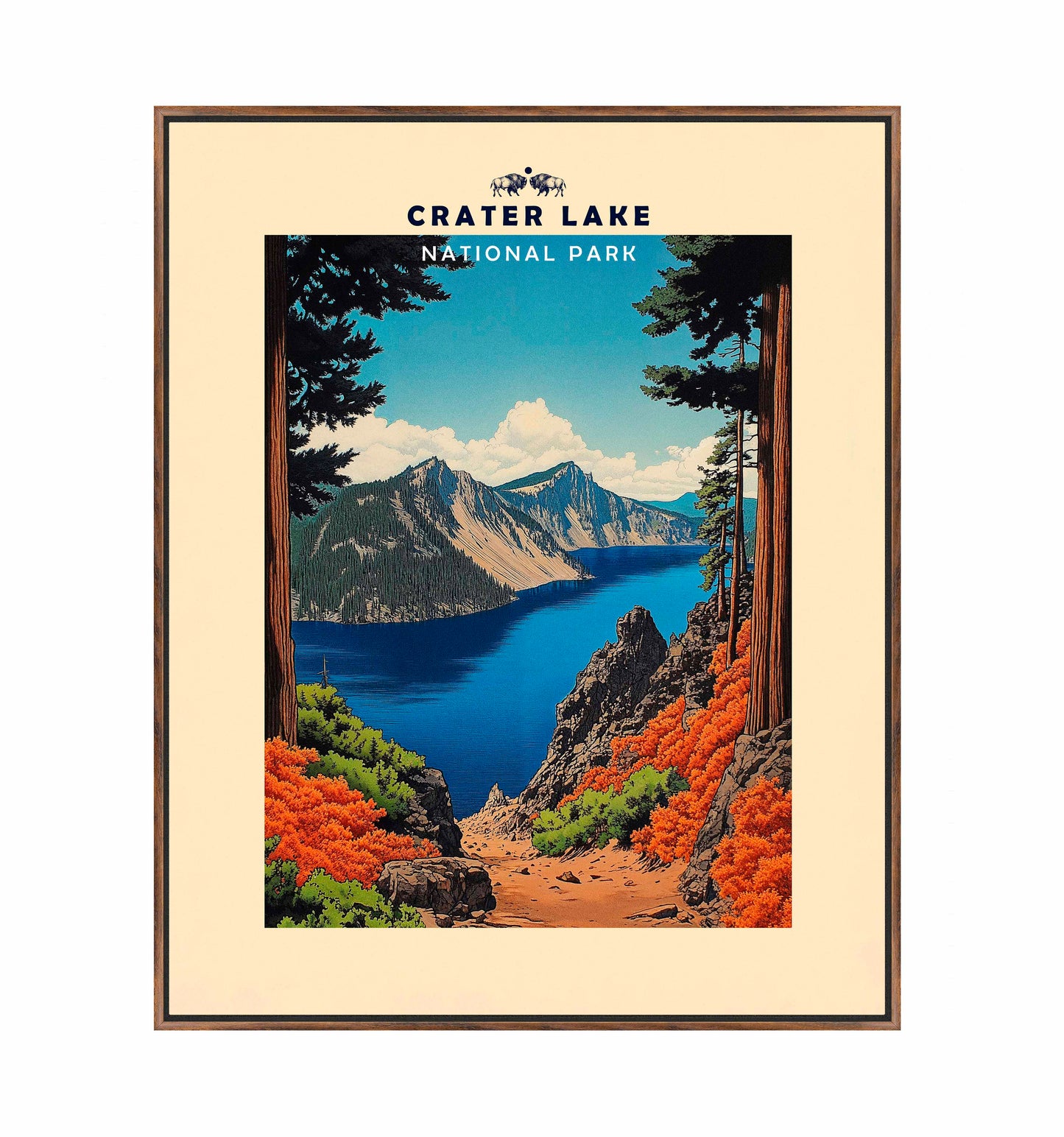 Crater Lake - Gallery Wrapped Canvas