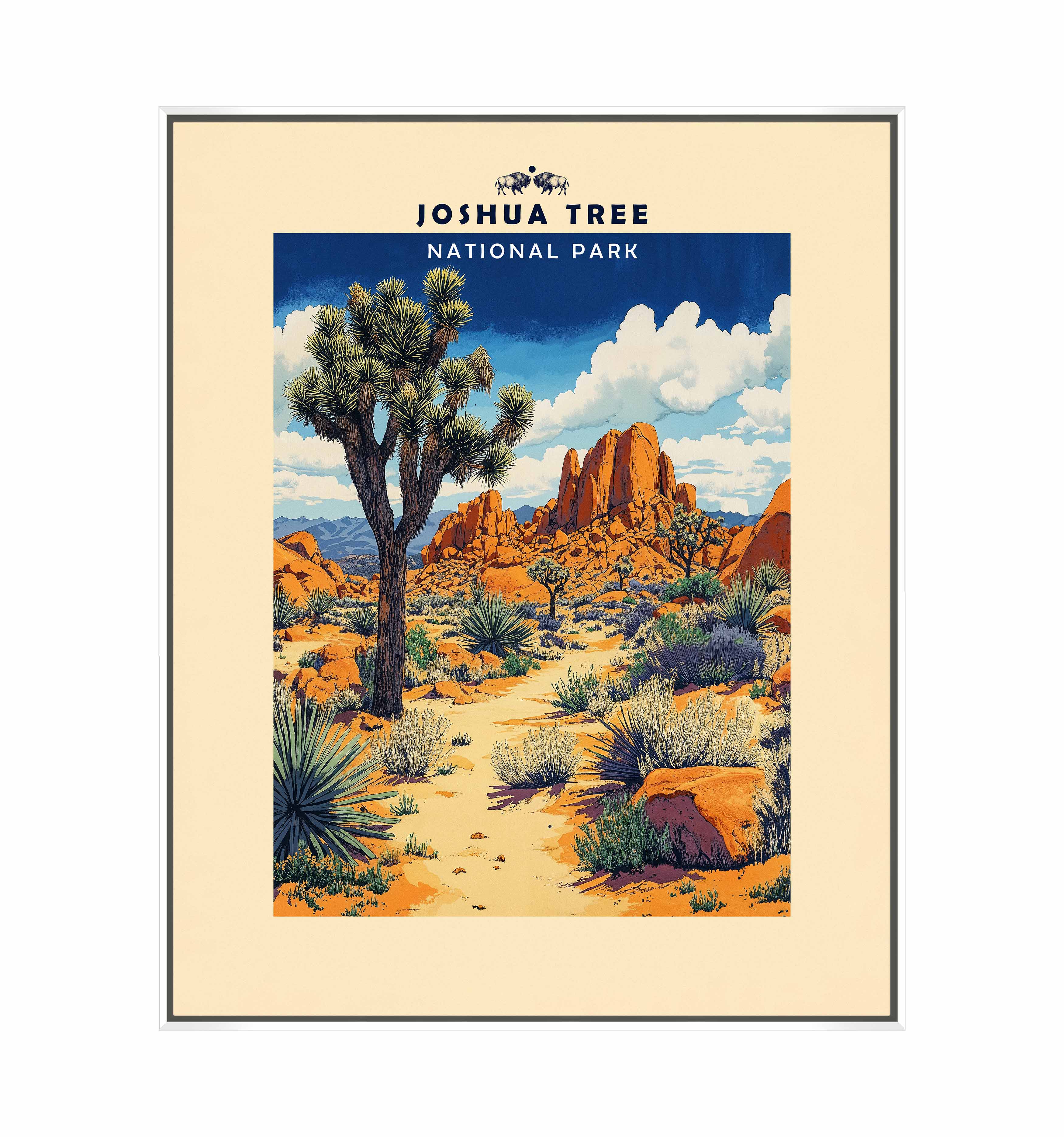 JoshuaVides ジョシュアヴィーダス キャンバスアート 限定50 Joshua Tree - Gallery Wrapped Canvas Gallery Wrapped Canvas from