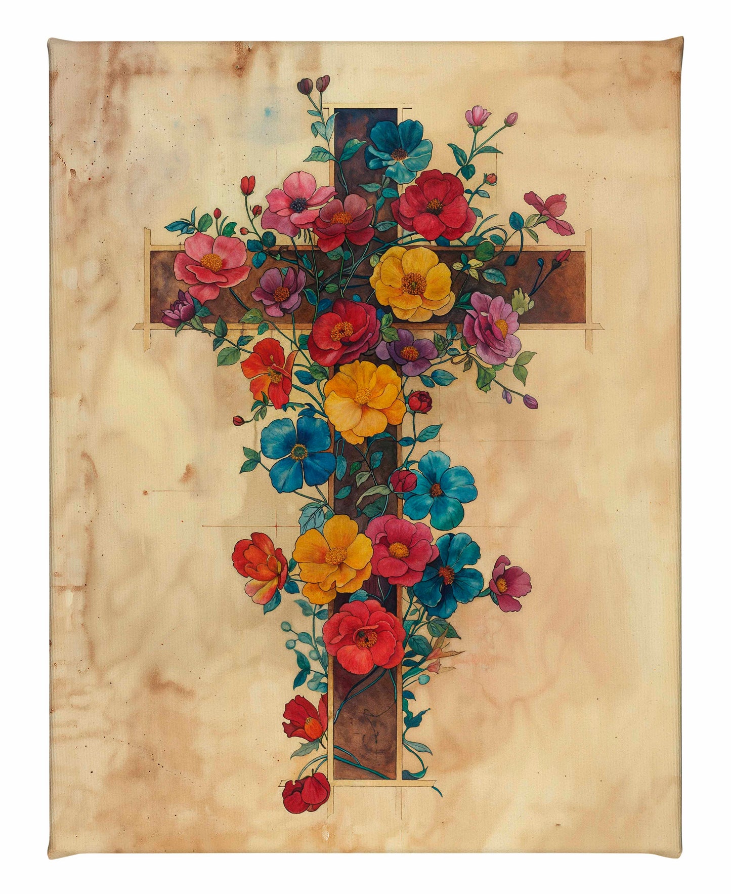 Tree Of Life Transformed - Gallery Wrapped Canvas