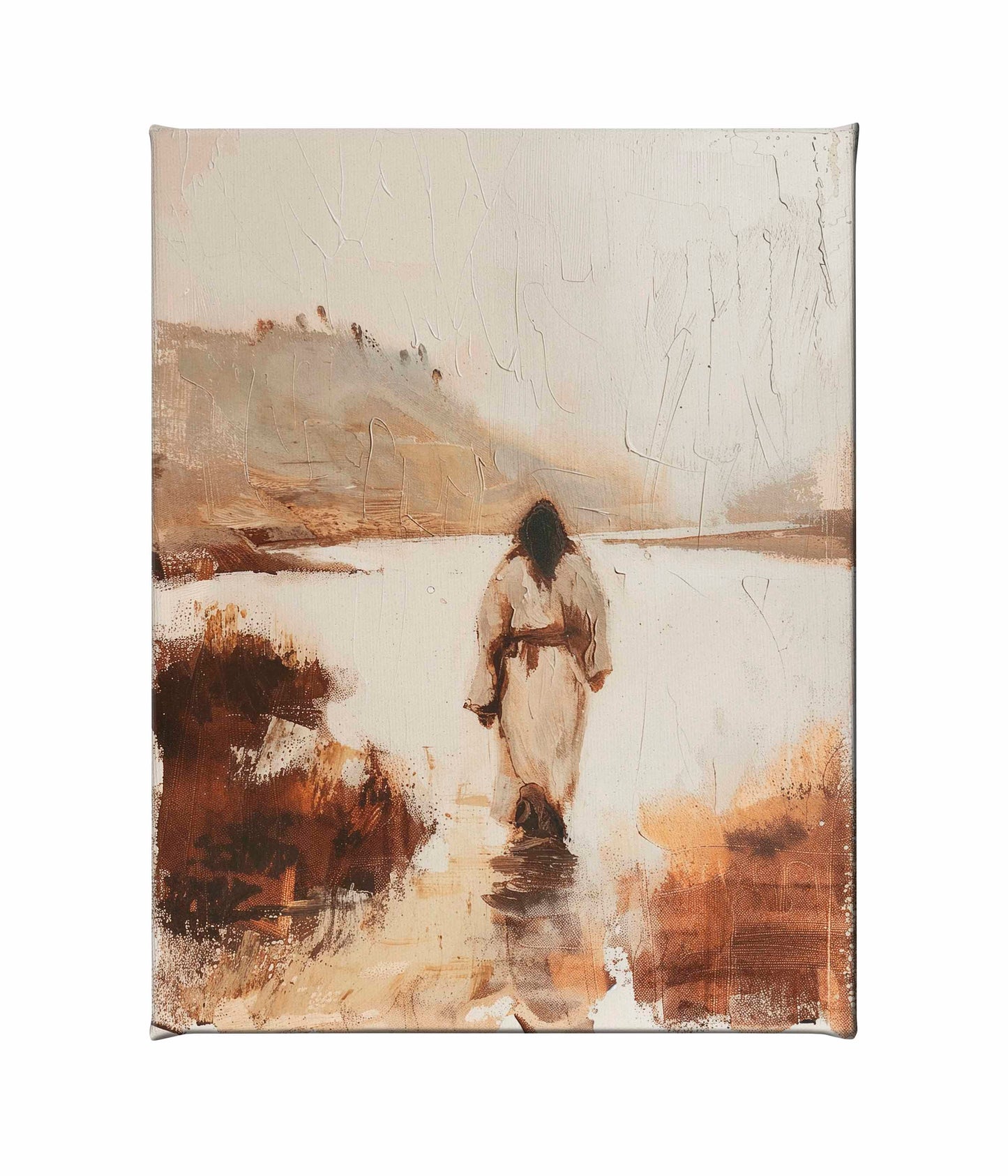 Christ In The Wilderness - Gallery Wrapped Canvas