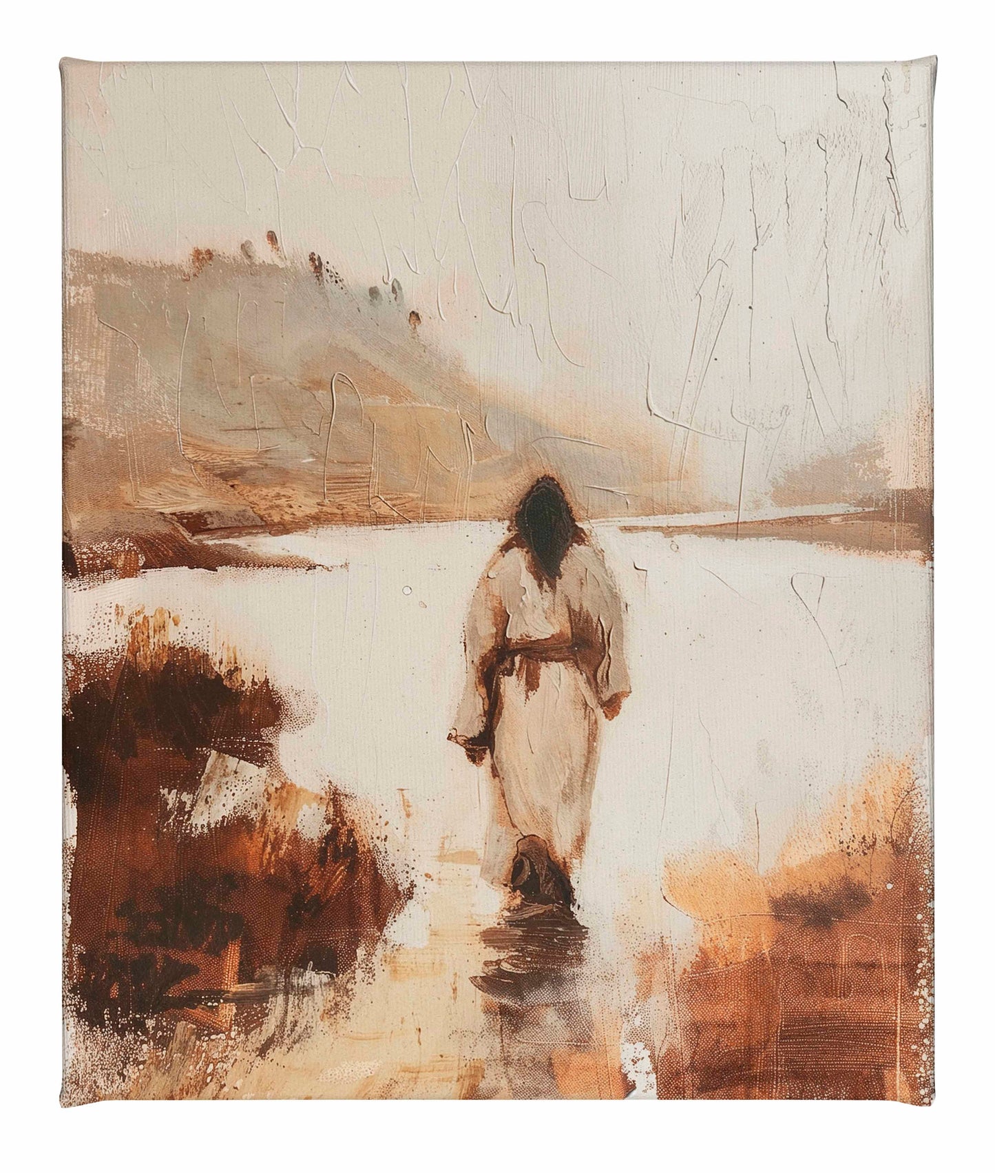 Christ In The Wilderness - Gallery Wrapped Canvas
