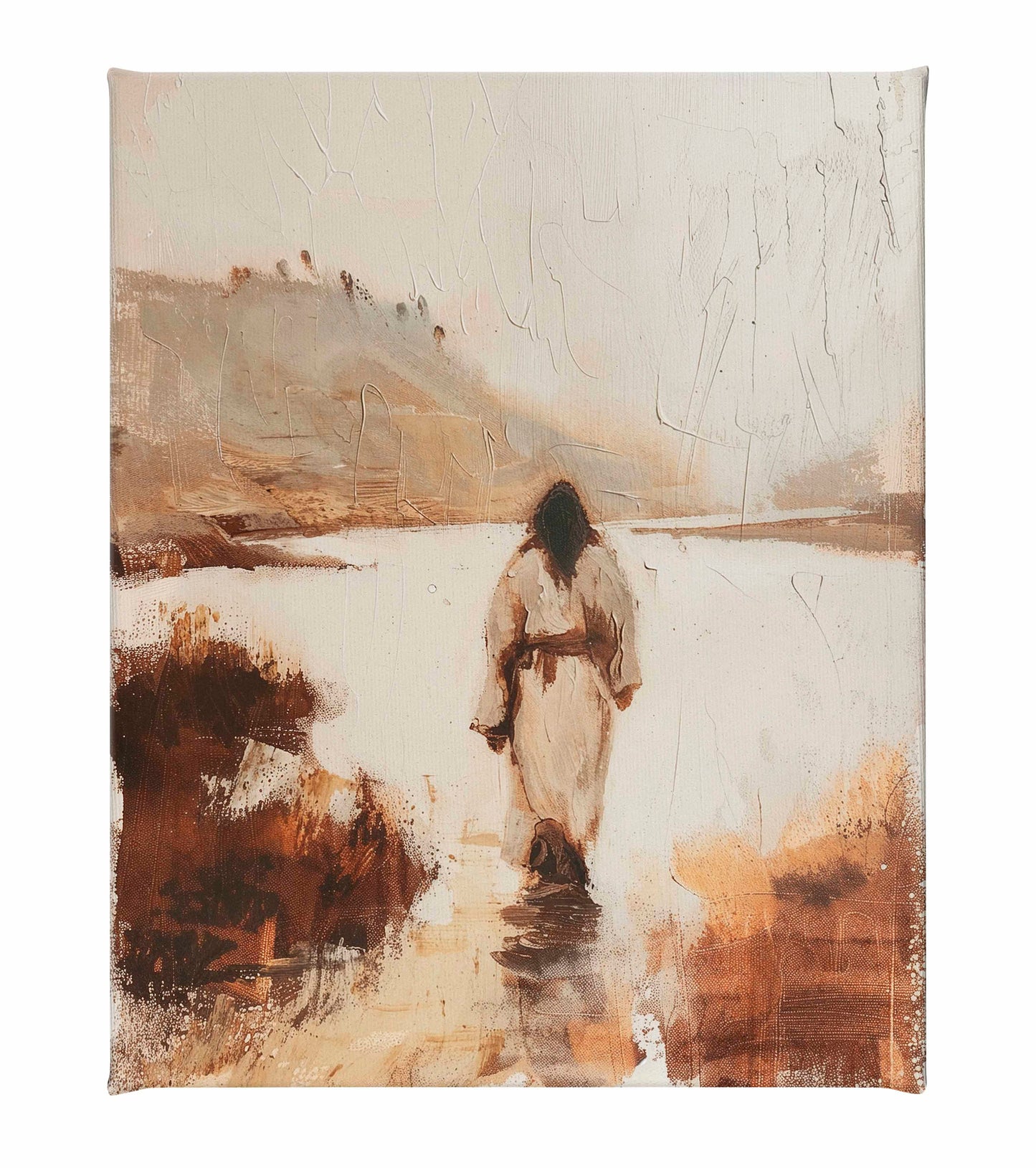 Christ In The Wilderness - Gallery Wrapped Canvas