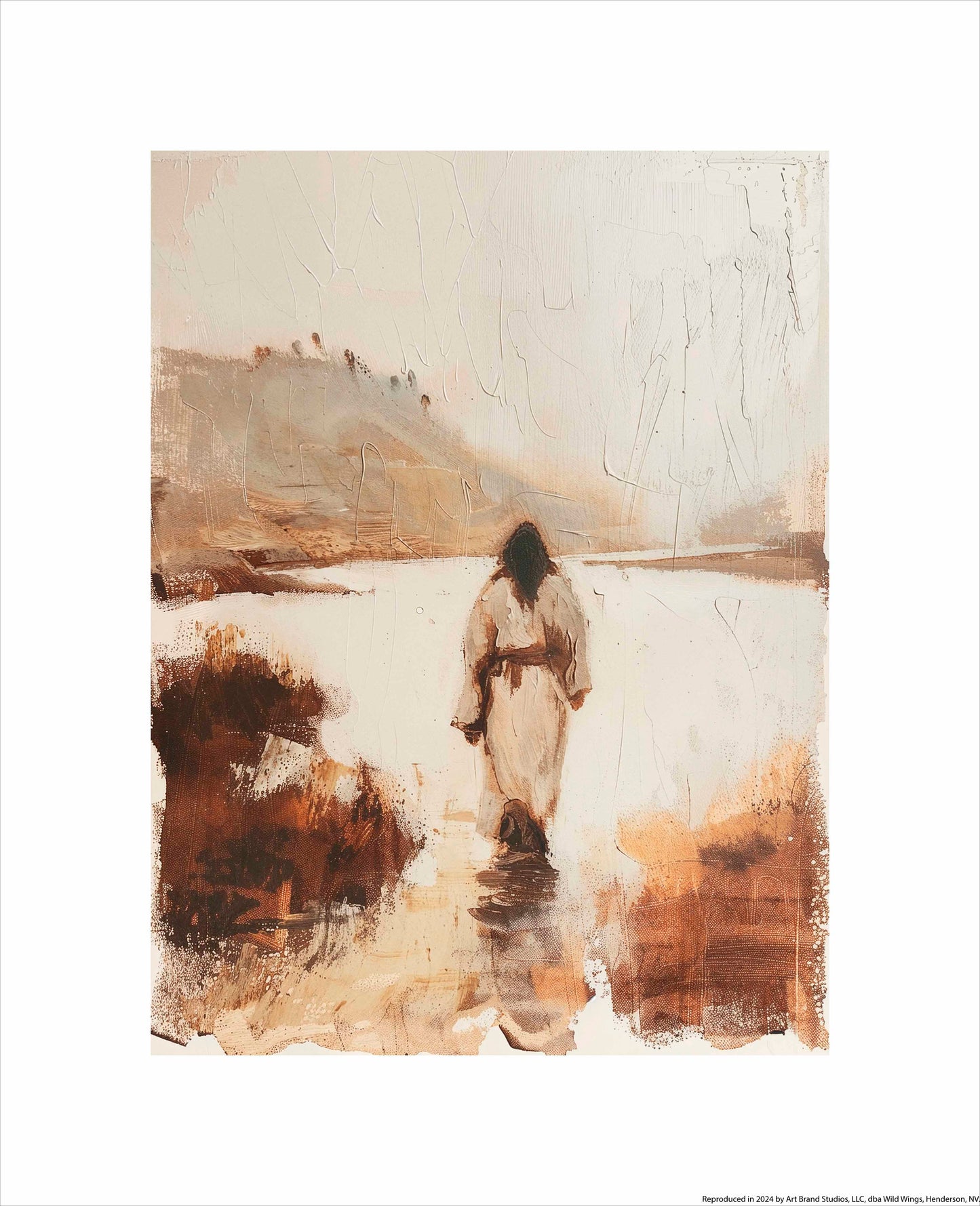 Christ In The Wilderness - Art Prints