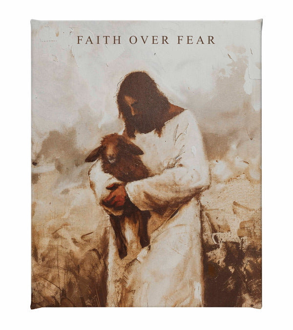 Faith Over Fear - Gallery Wrapped Canvas
