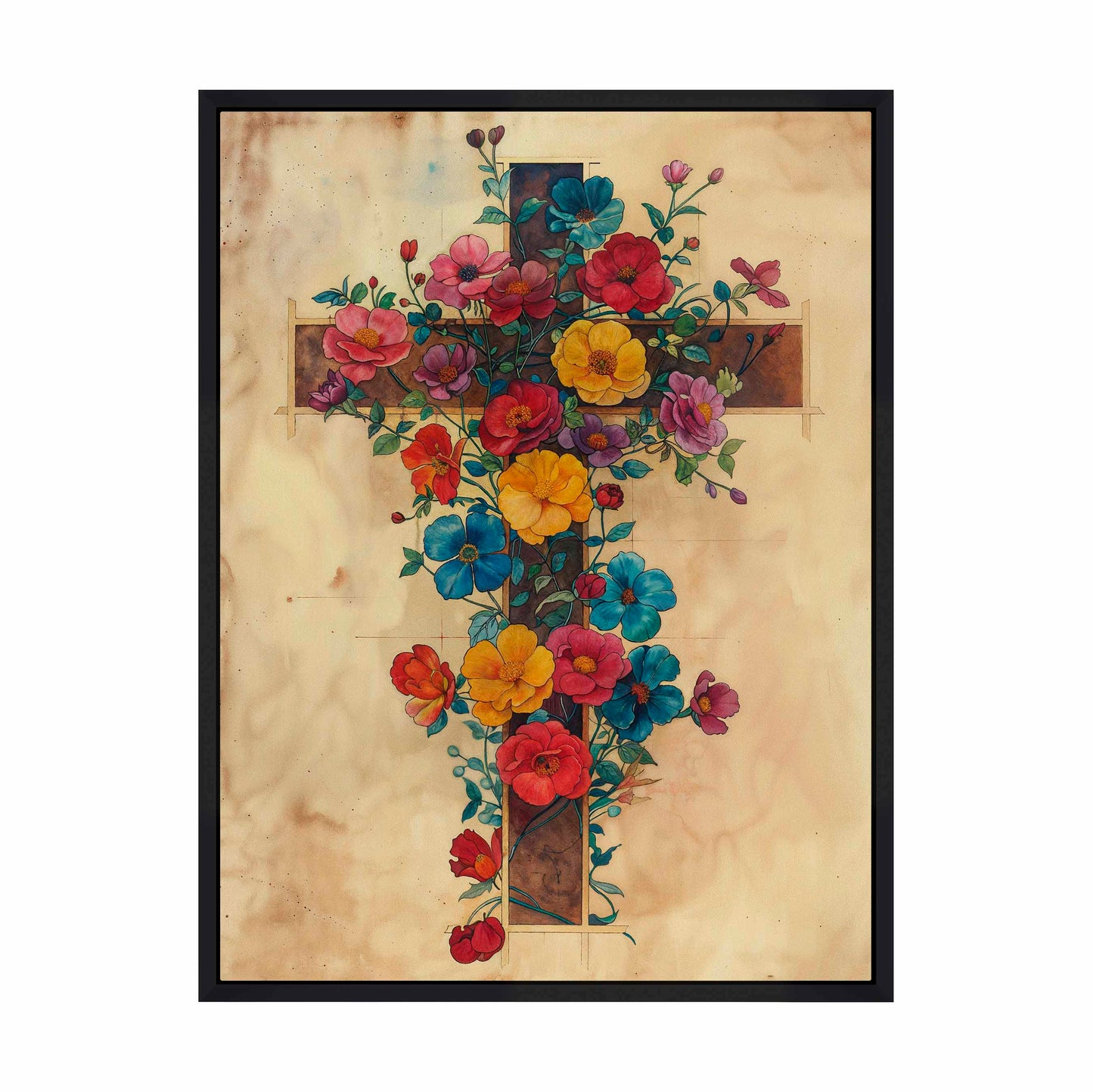 Tree Of Life Transformed - Gallery Wrapped Canvas