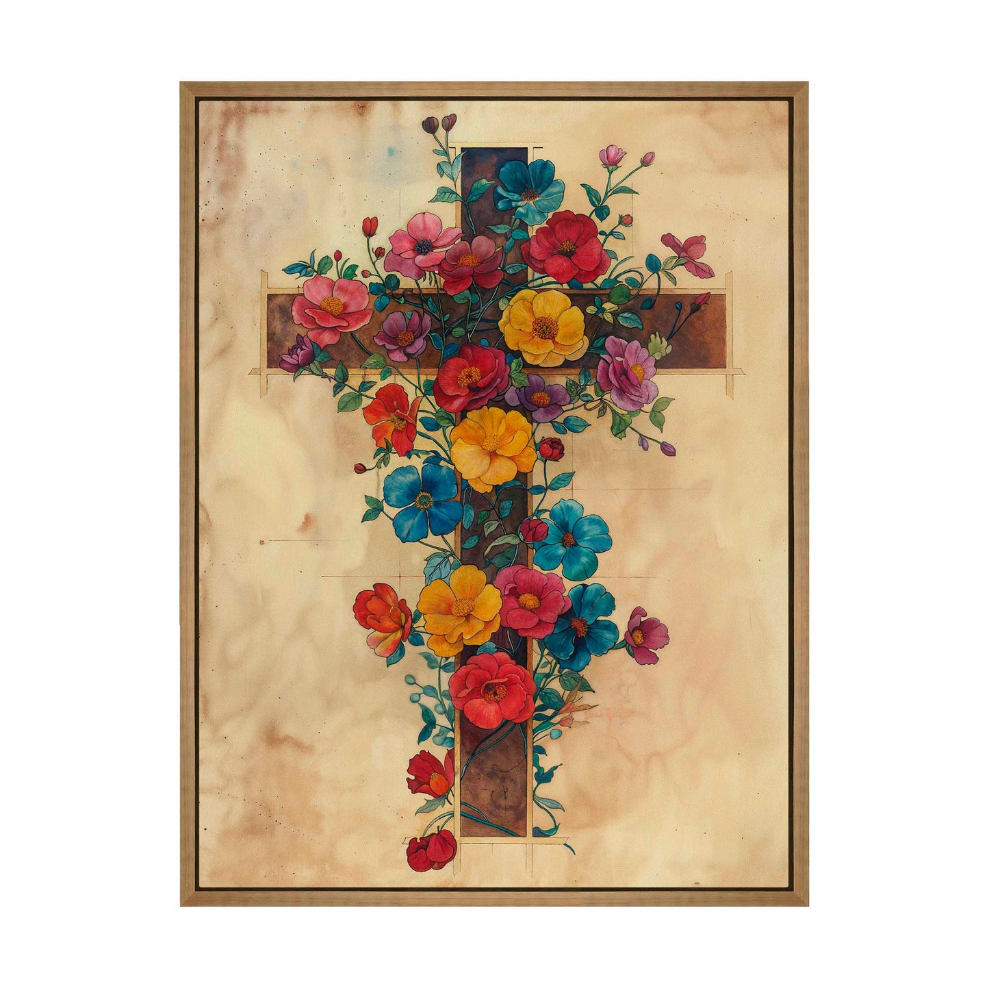 Tree Of Life Transformed - Gallery Wrapped Canvas