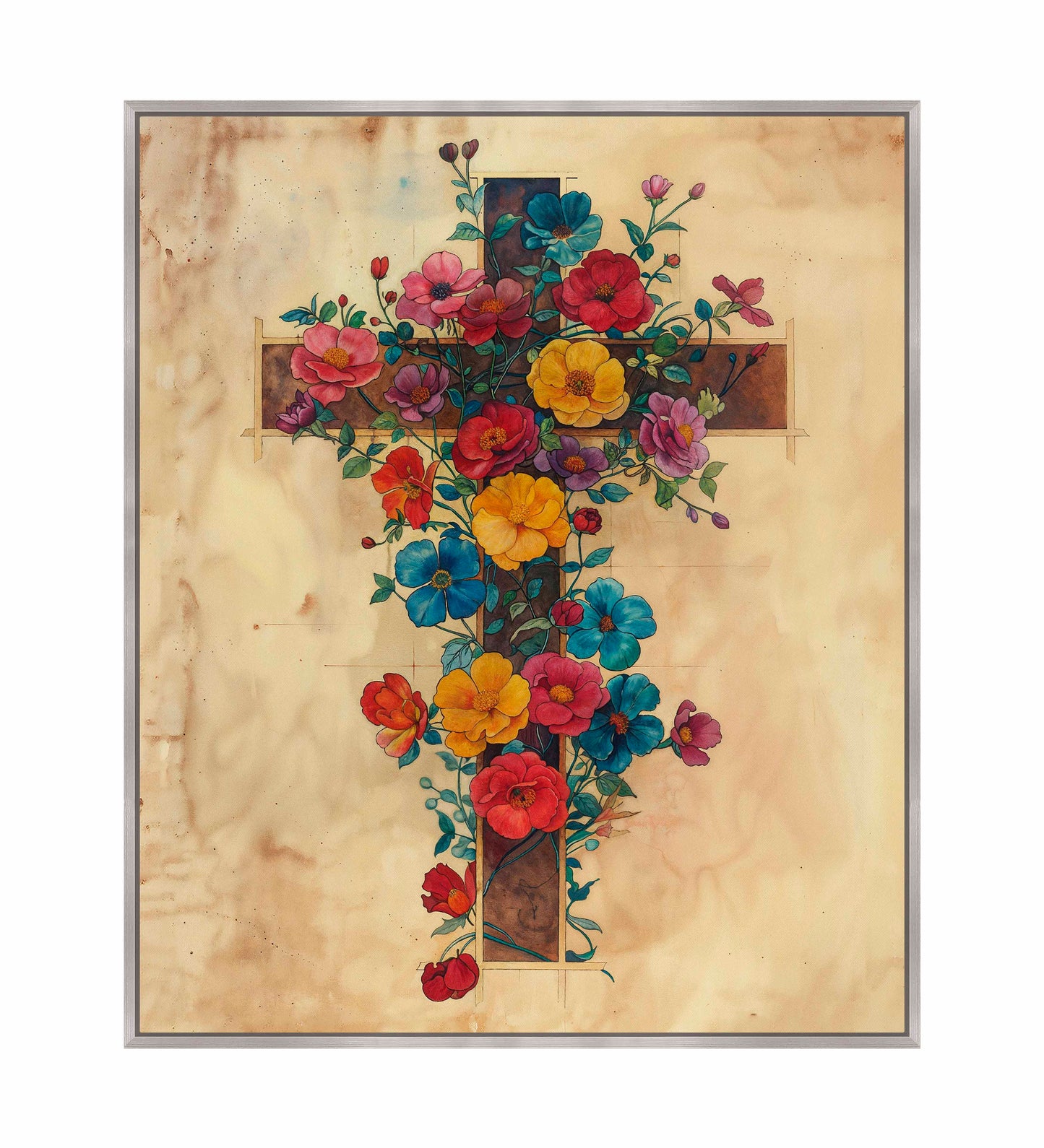 Tree Of Life Transformed - Gallery Wrapped Canvas