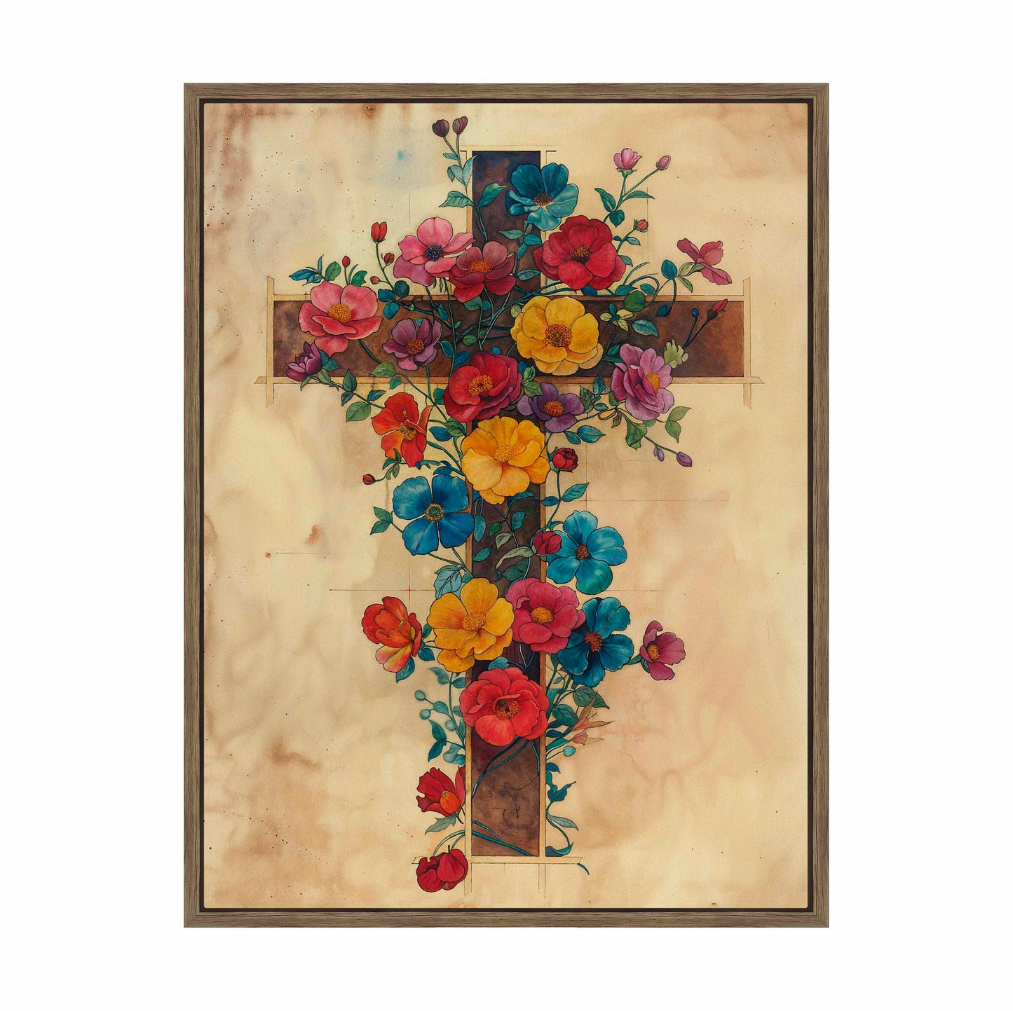 Tree Of Life Transformed - Gallery Wrapped Canvas