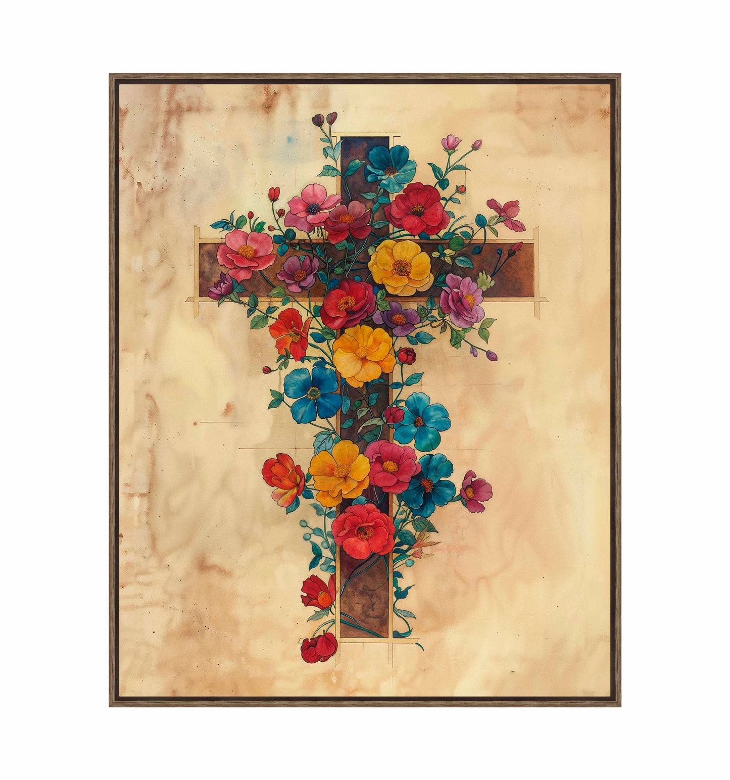 Tree Of Life Transformed - Gallery Wrapped Canvas