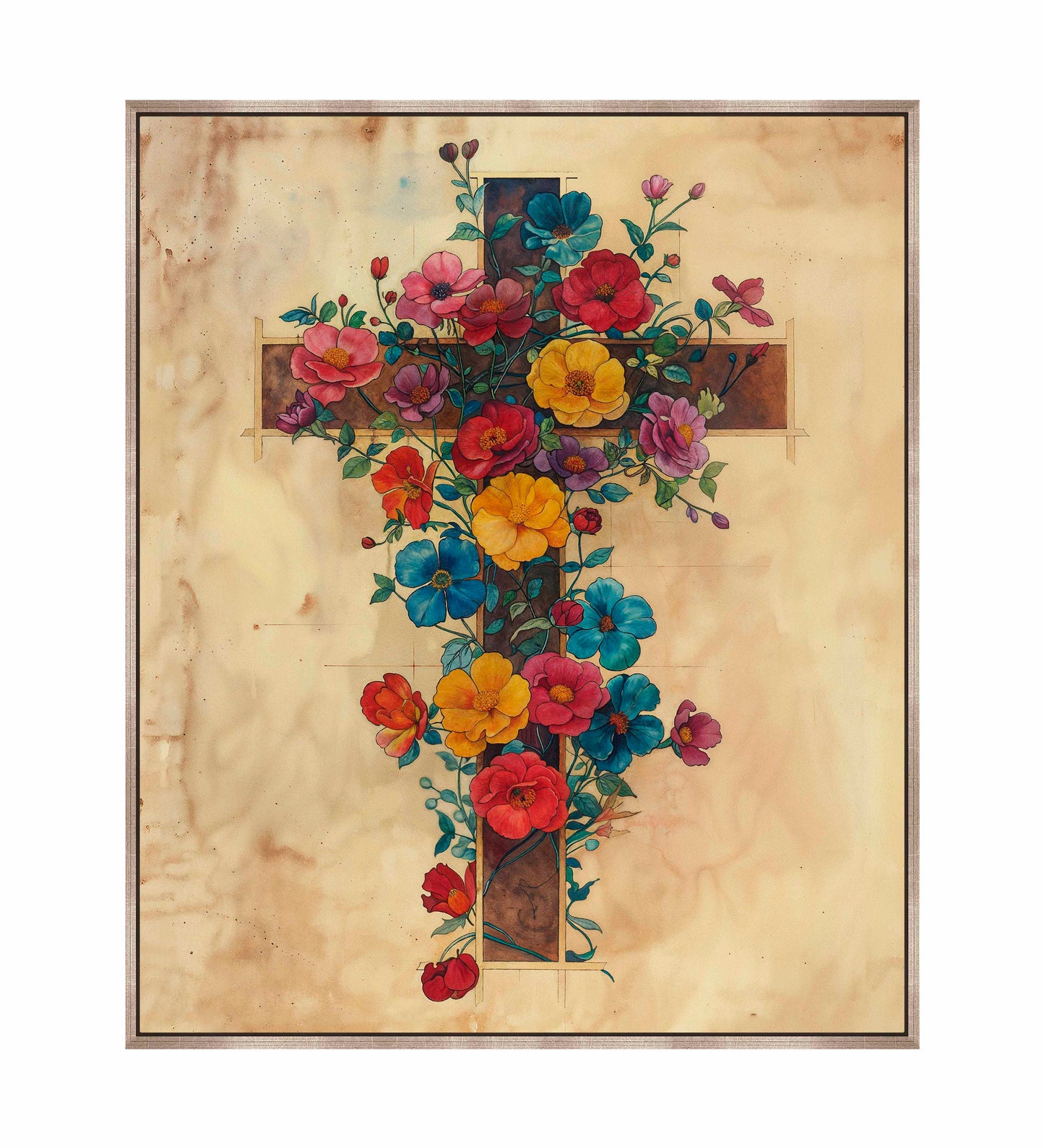 Tree Of Life Transformed - Gallery Wrapped Canvas