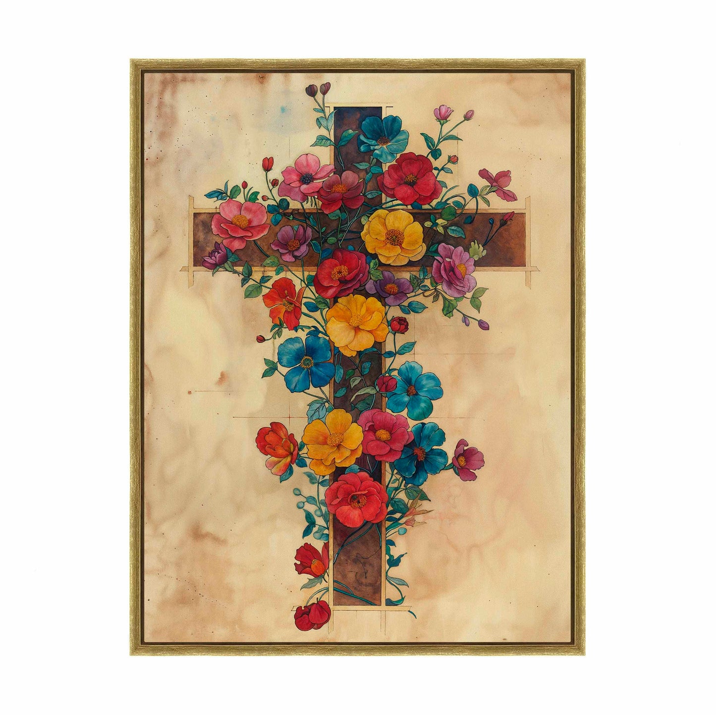 Tree Of Life Transformed - Gallery Wrapped Canvas