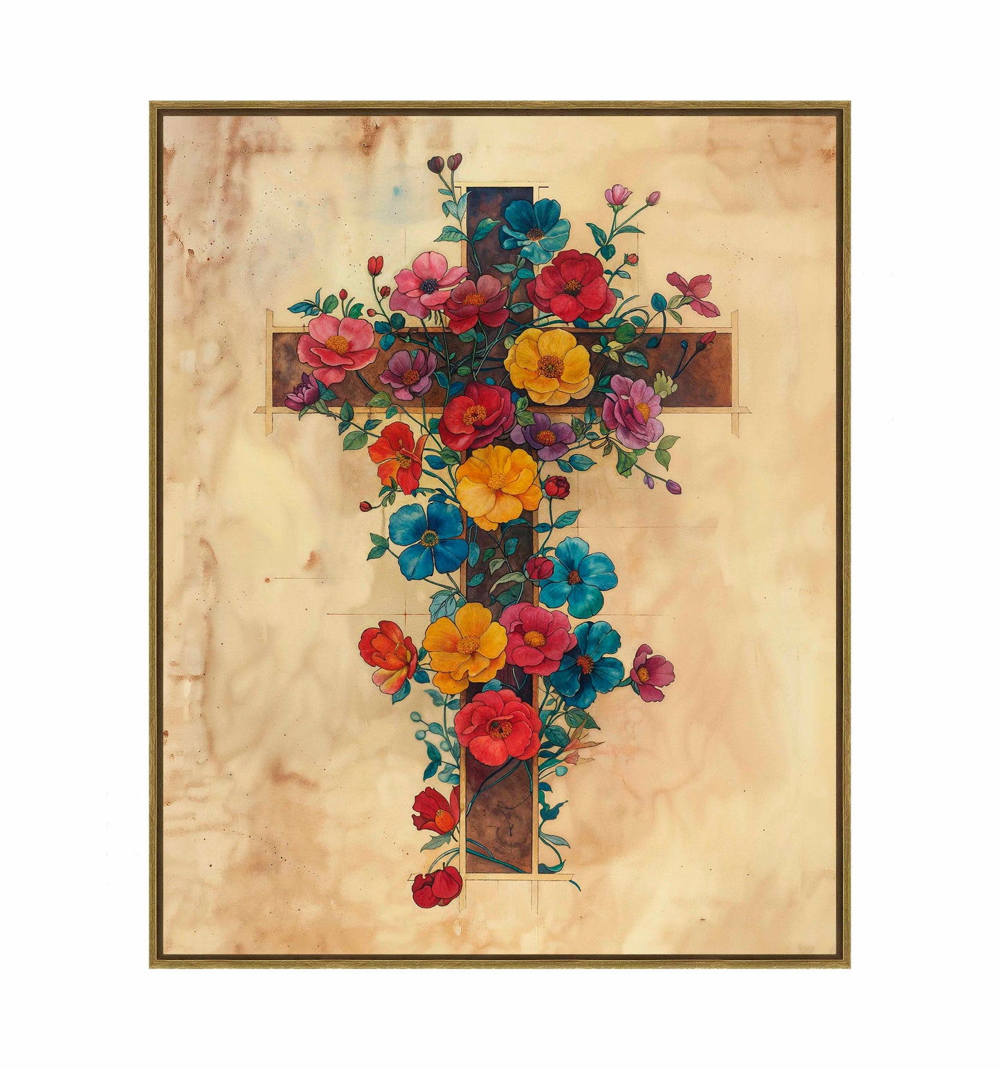 Tree Of Life Transformed - Gallery Wrapped Canvas