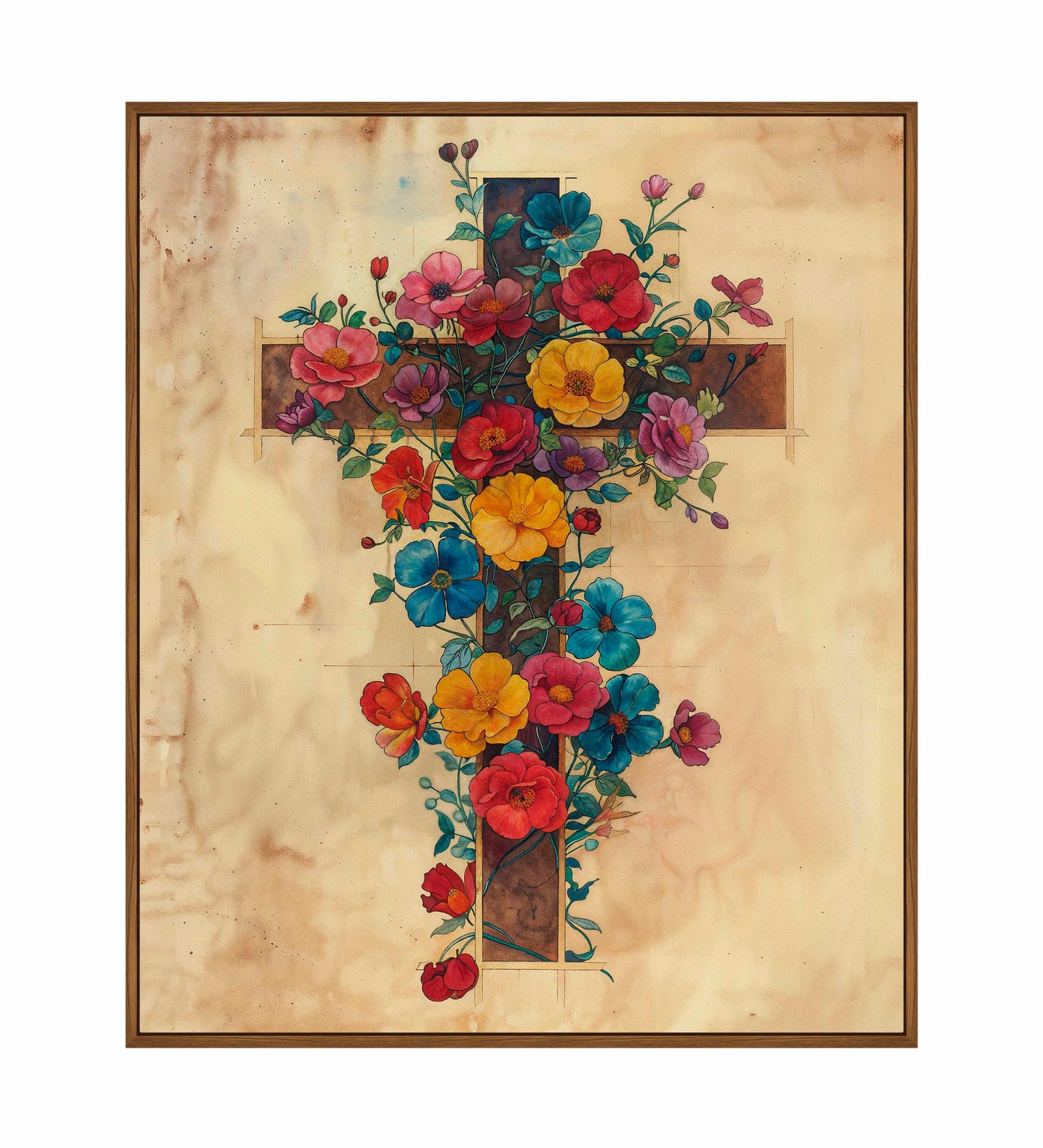 Tree Of Life Transformed - Gallery Wrapped Canvas