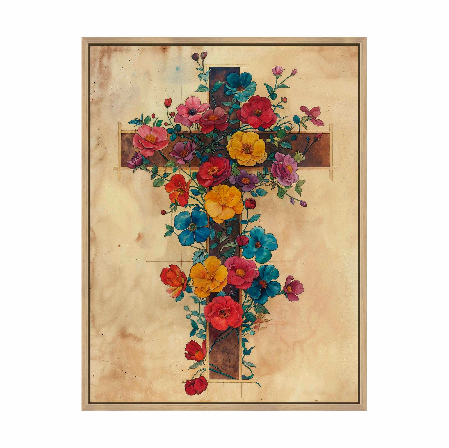 Tree Of Life Transformed - Gallery Wrapped Canvas